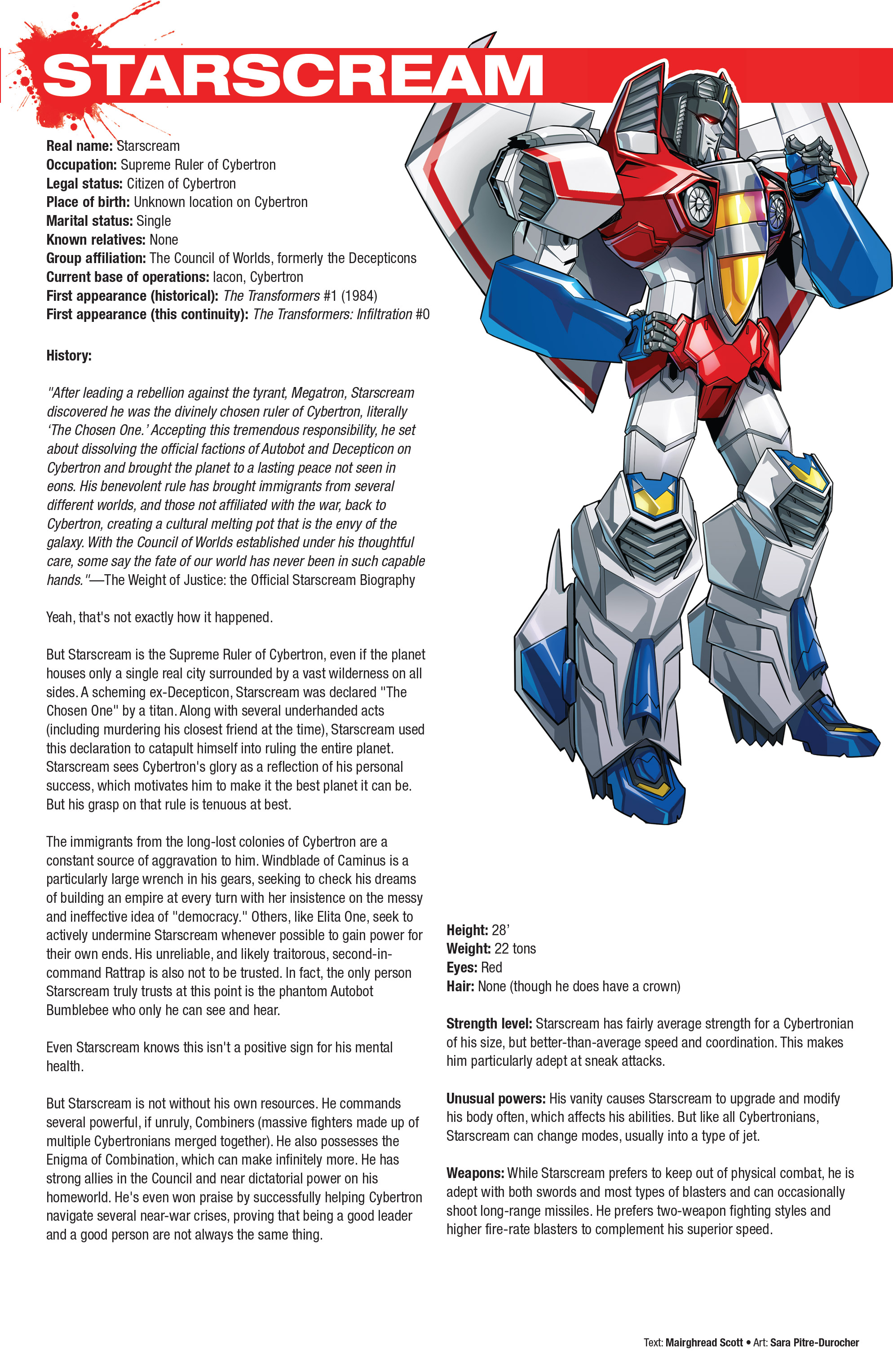 Hasbro Heroes Sourcebook (2017) issue 3 - Page 21