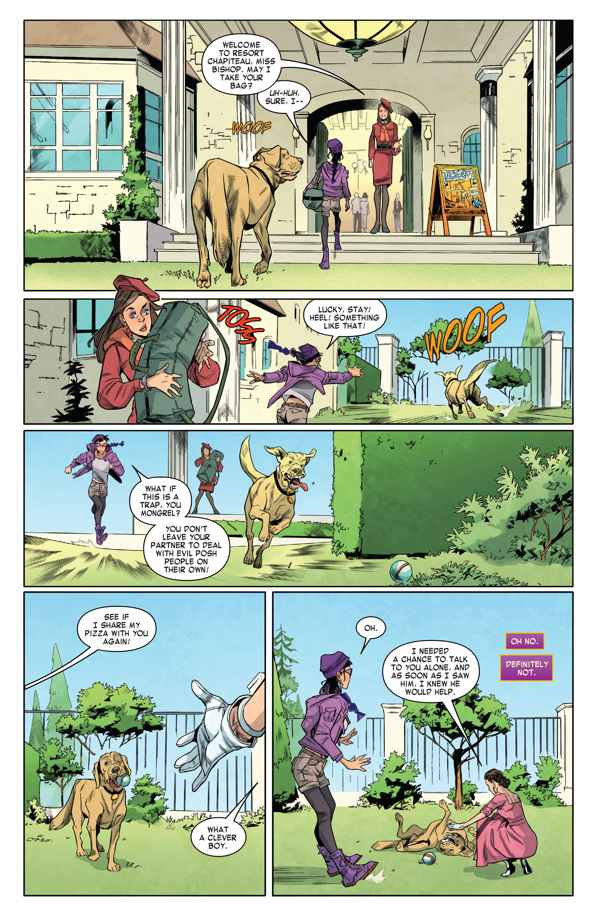 Hawkeye: Kate Bishop (2021-) Chapter 1 - Page 1