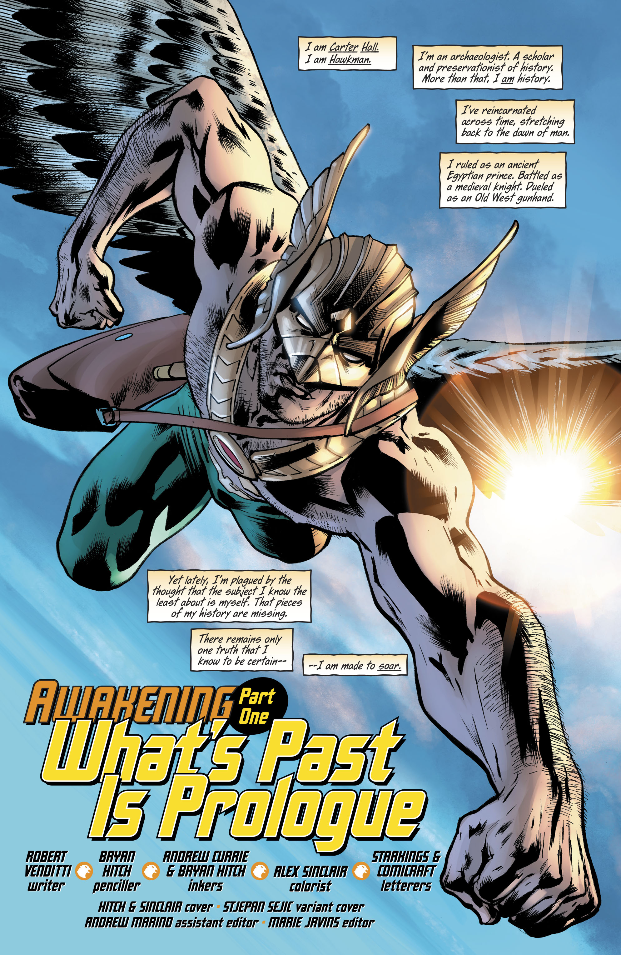 Hawkman (2018-) issue 1 - Page 4