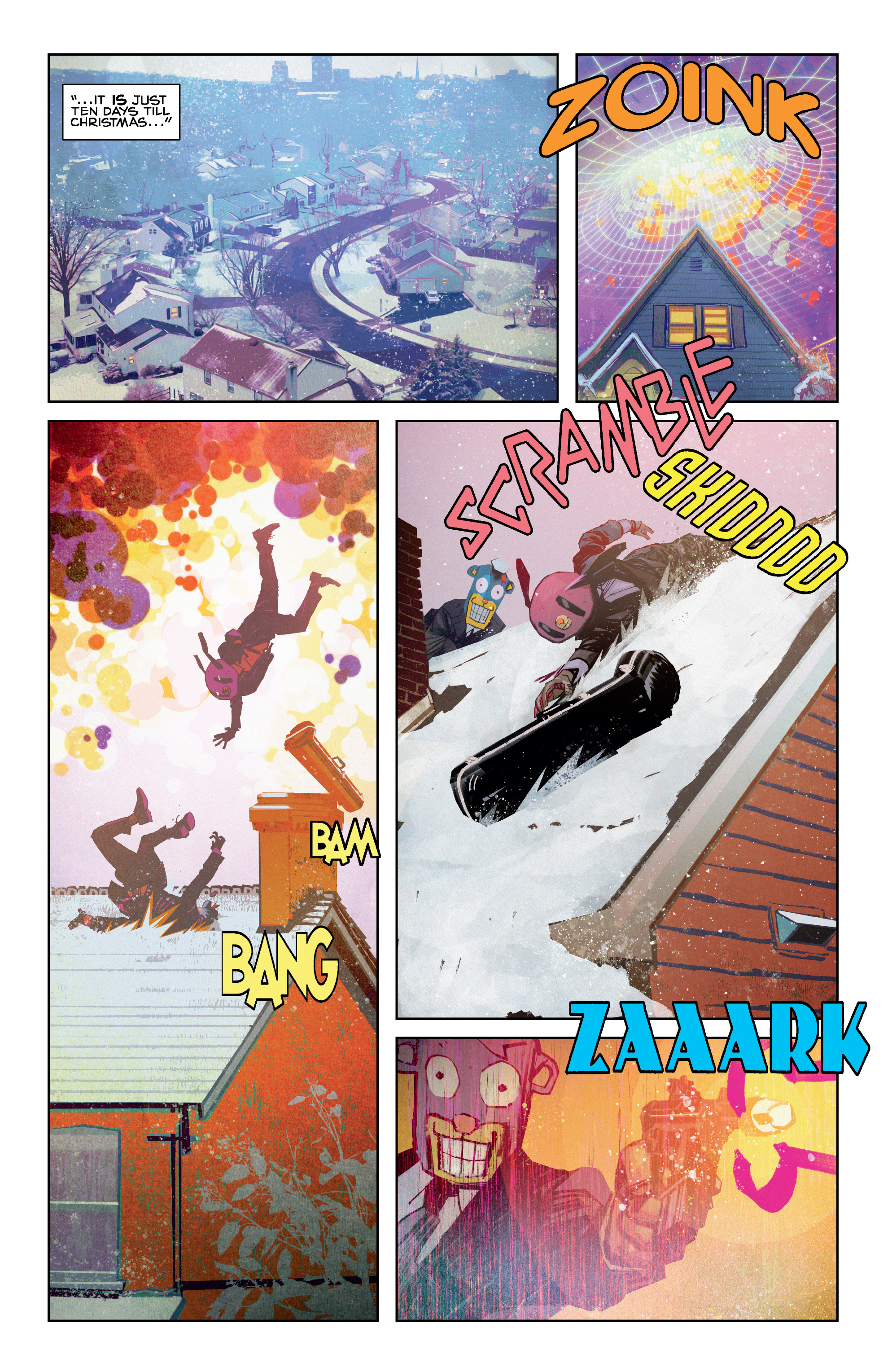 Hazel and Cha Cha Save Christmas: Tales from the Umbrella Academy (2019) issue 1 - Page 8