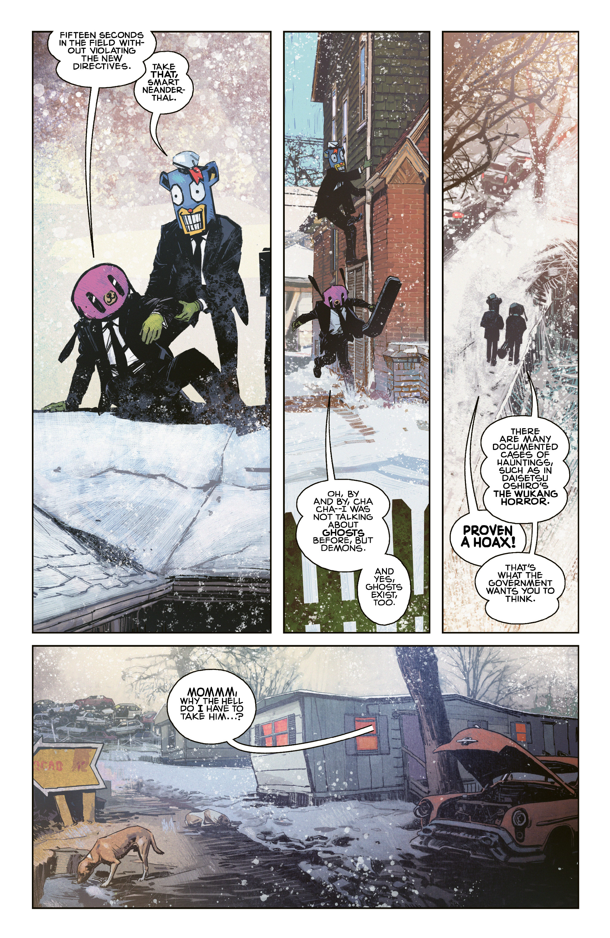 Hazel and Cha Cha Save Christmas: Tales from the Umbrella Academy (2019) issue 1 - Page 10