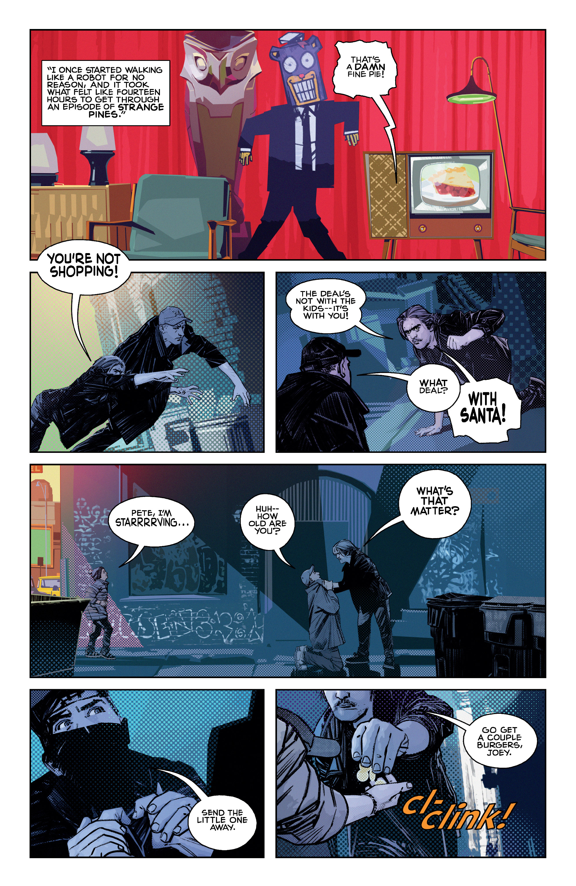 Hazel and Cha Cha Save Christmas: Tales from the Umbrella Academy (2019) issue 1 - Page 23