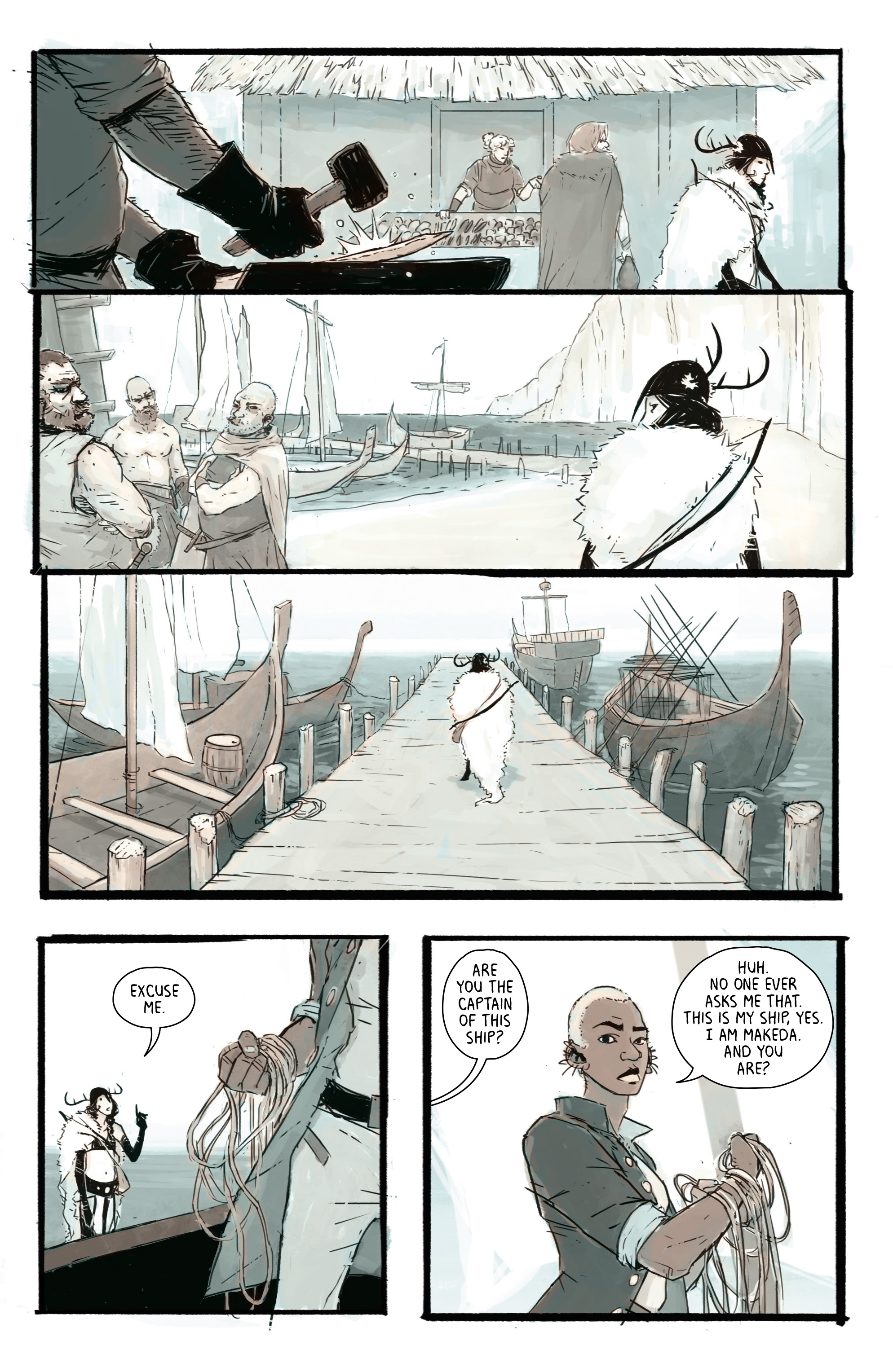 Heathen (2017) issue 5 - Page 9