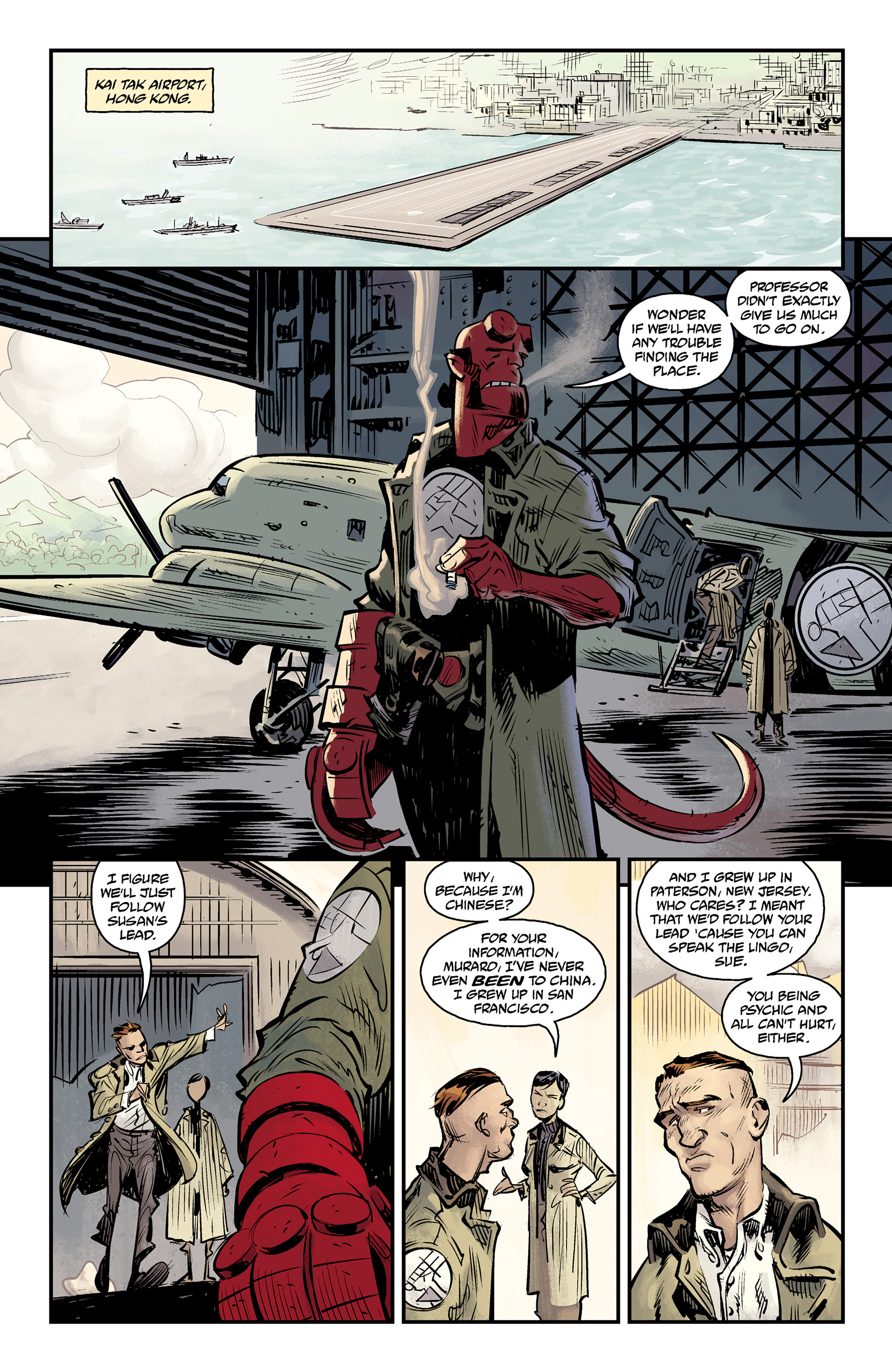 Hellboy and B.P.R.D. 1954 Ghost Moon: Chapter 1 - Page 4