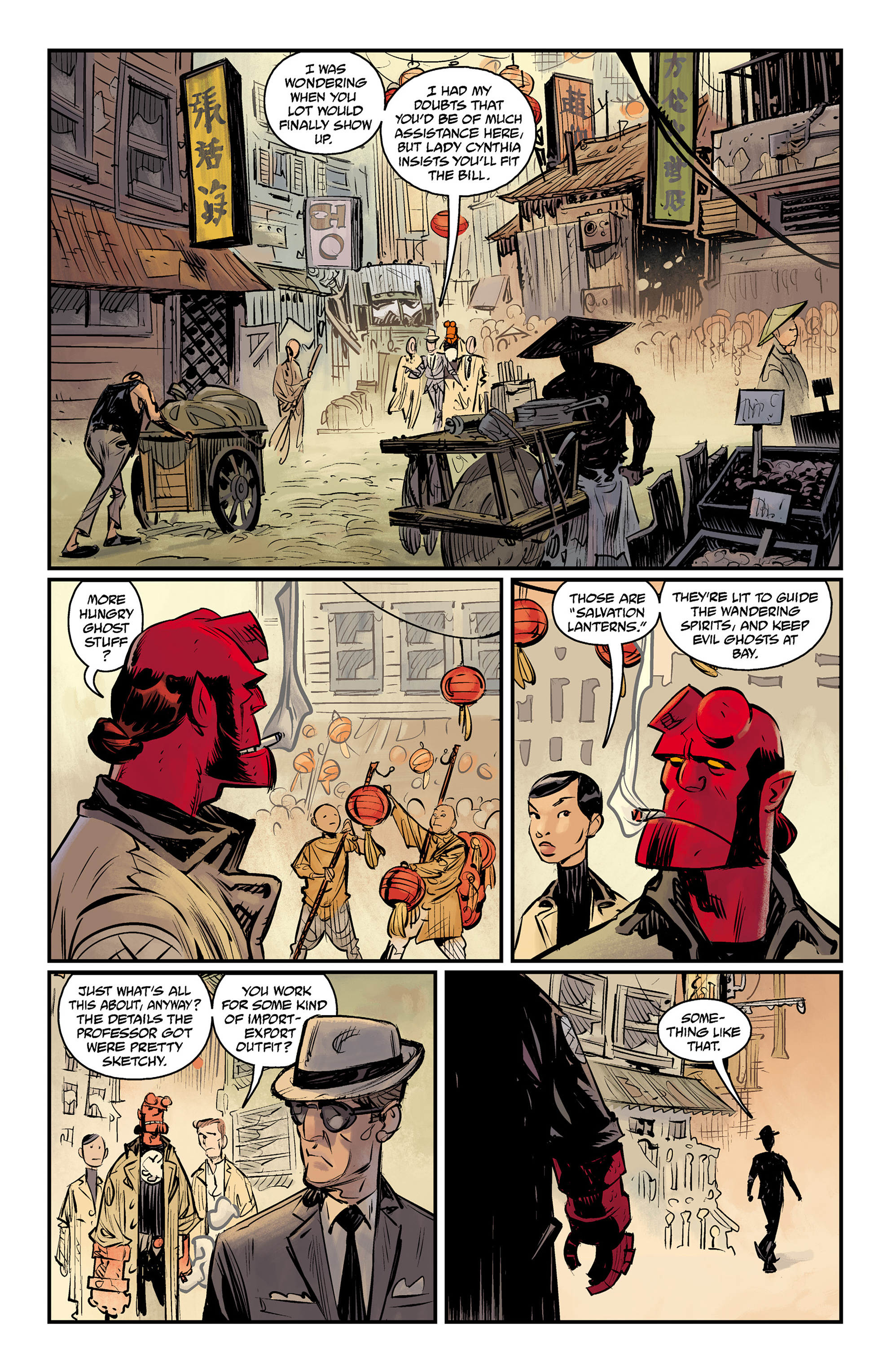 Hellboy and B.P.R.D. 1954 Ghost Moon issue 1 - Page 7