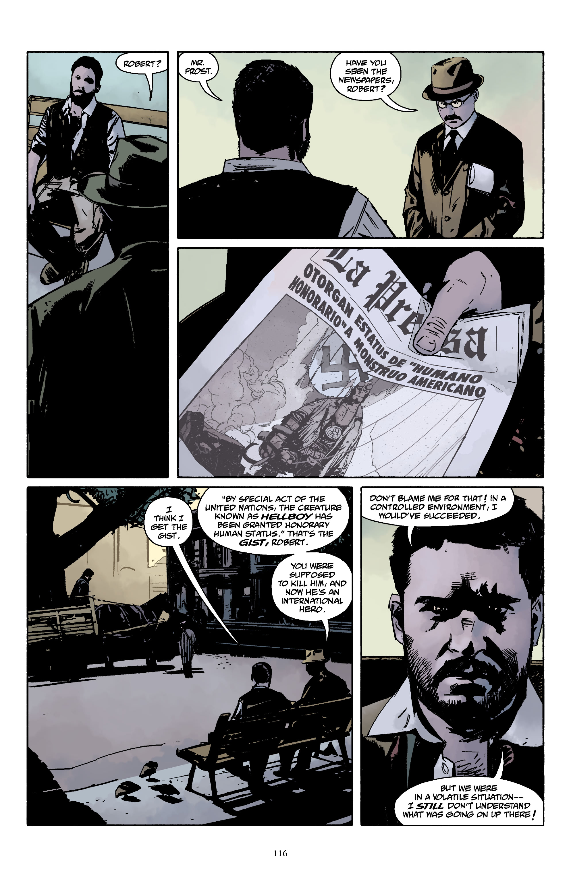 Hellboy and the B.P.R.D.: 1952-1954 (2021) issue TPB - Page 116