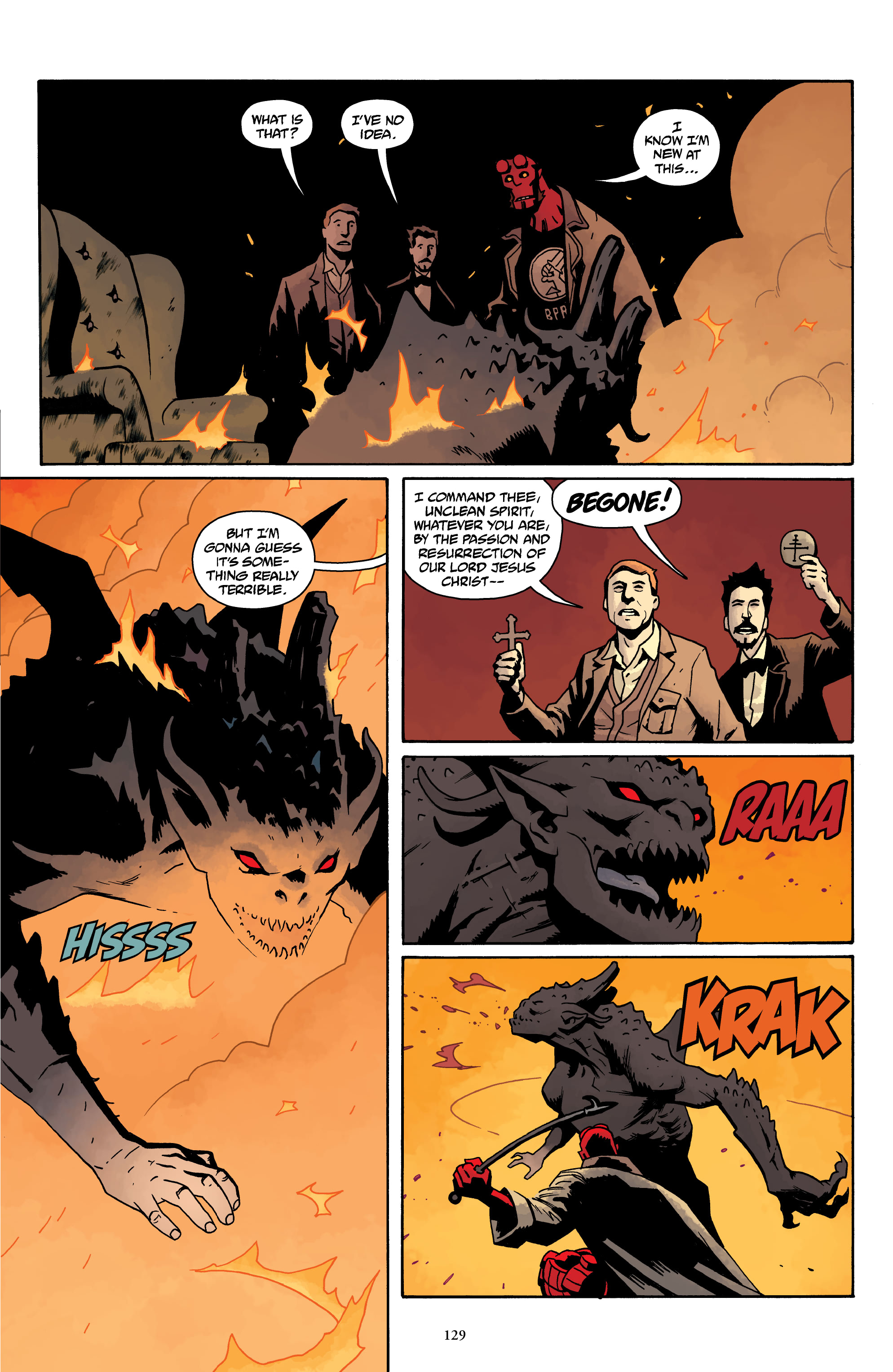 Hellboy and the B.P.R.D.: 1952-1954 (2021) issue TPB - Page 129