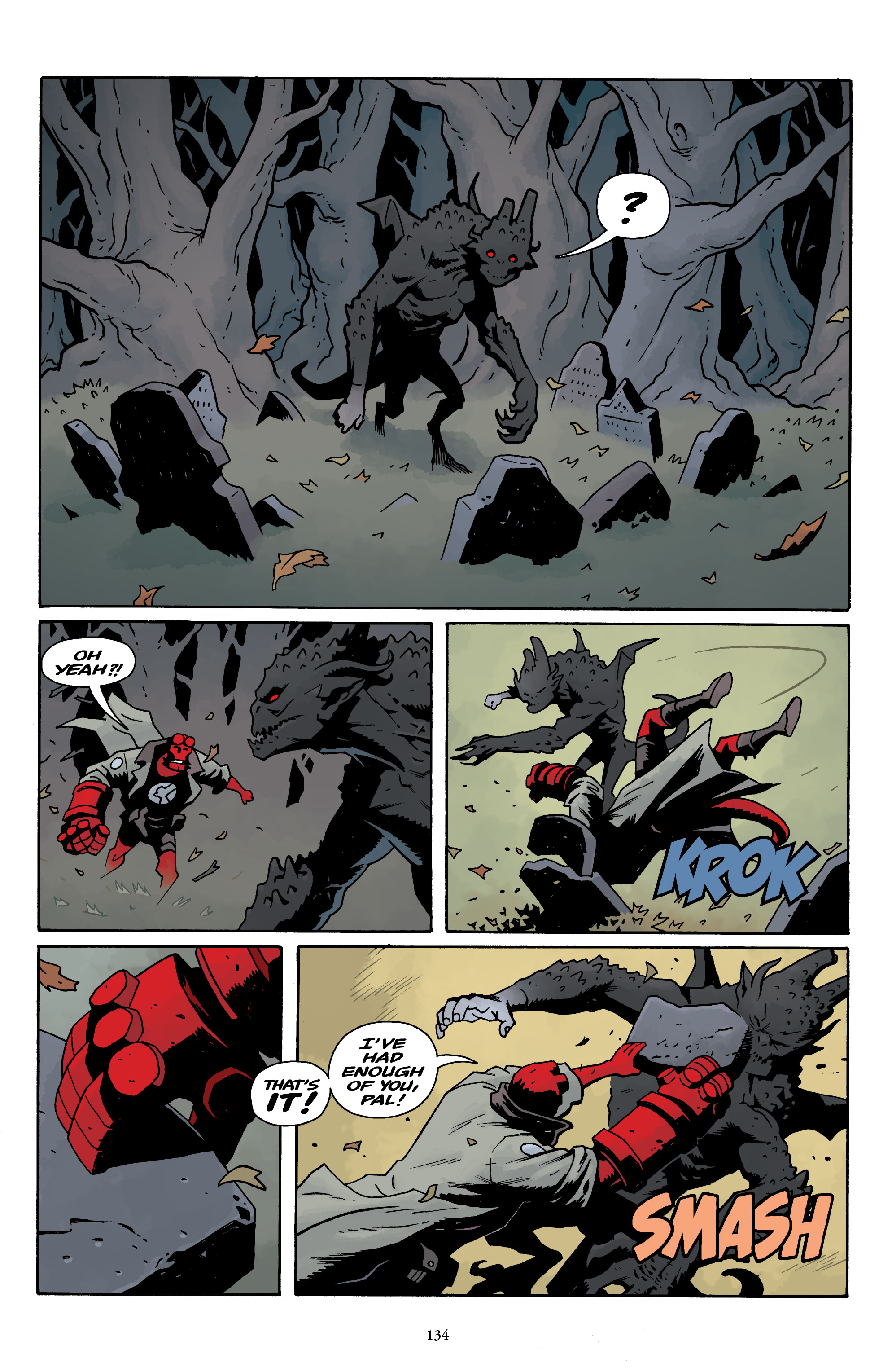 Hellboy and the B.P.R.D.: 1952-1954 (2021) issue TPB - Page 134