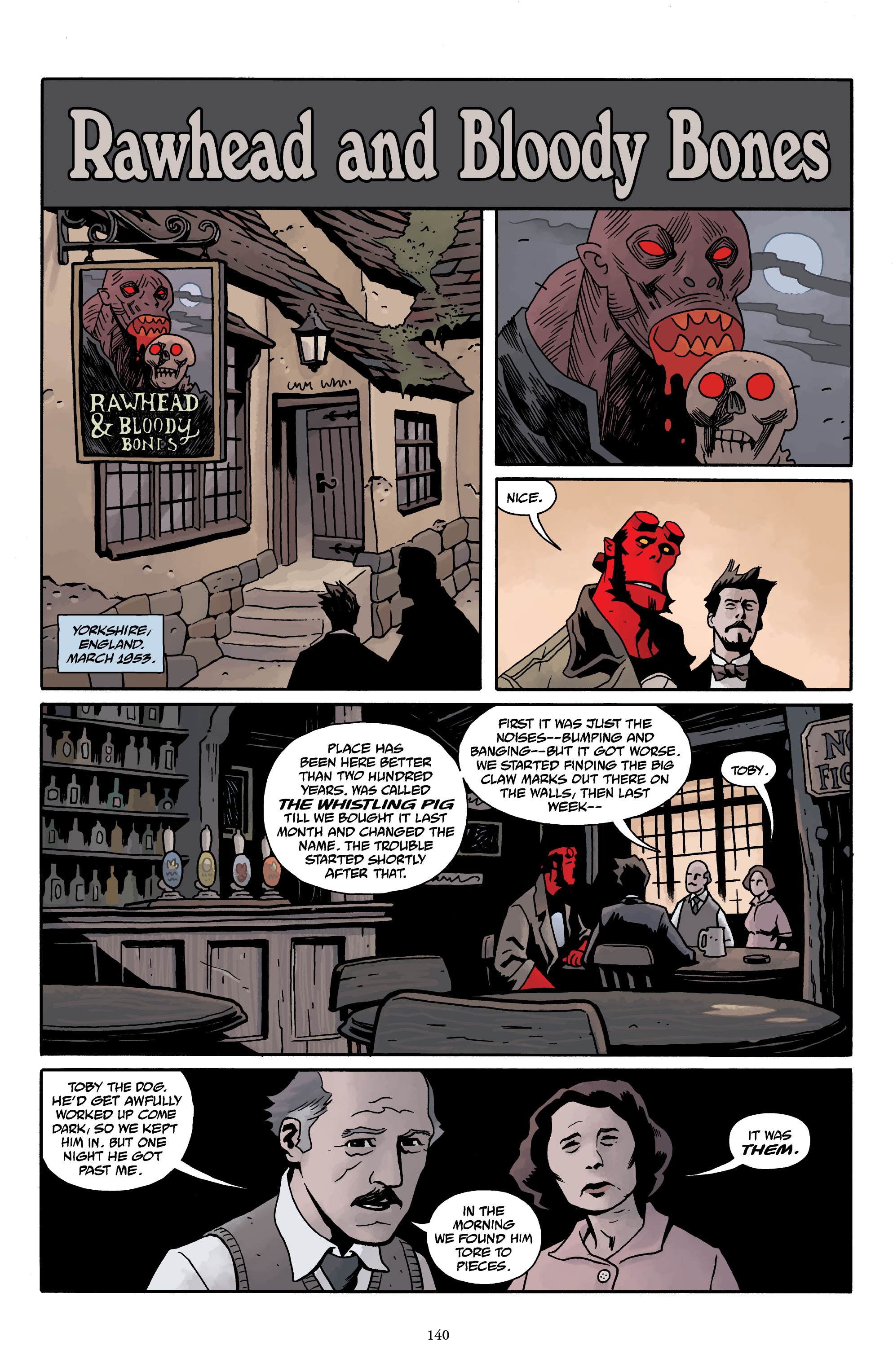 Hellboy and the B.P.R.D.: 1952-1954 (2021) issue TPB - Page 140