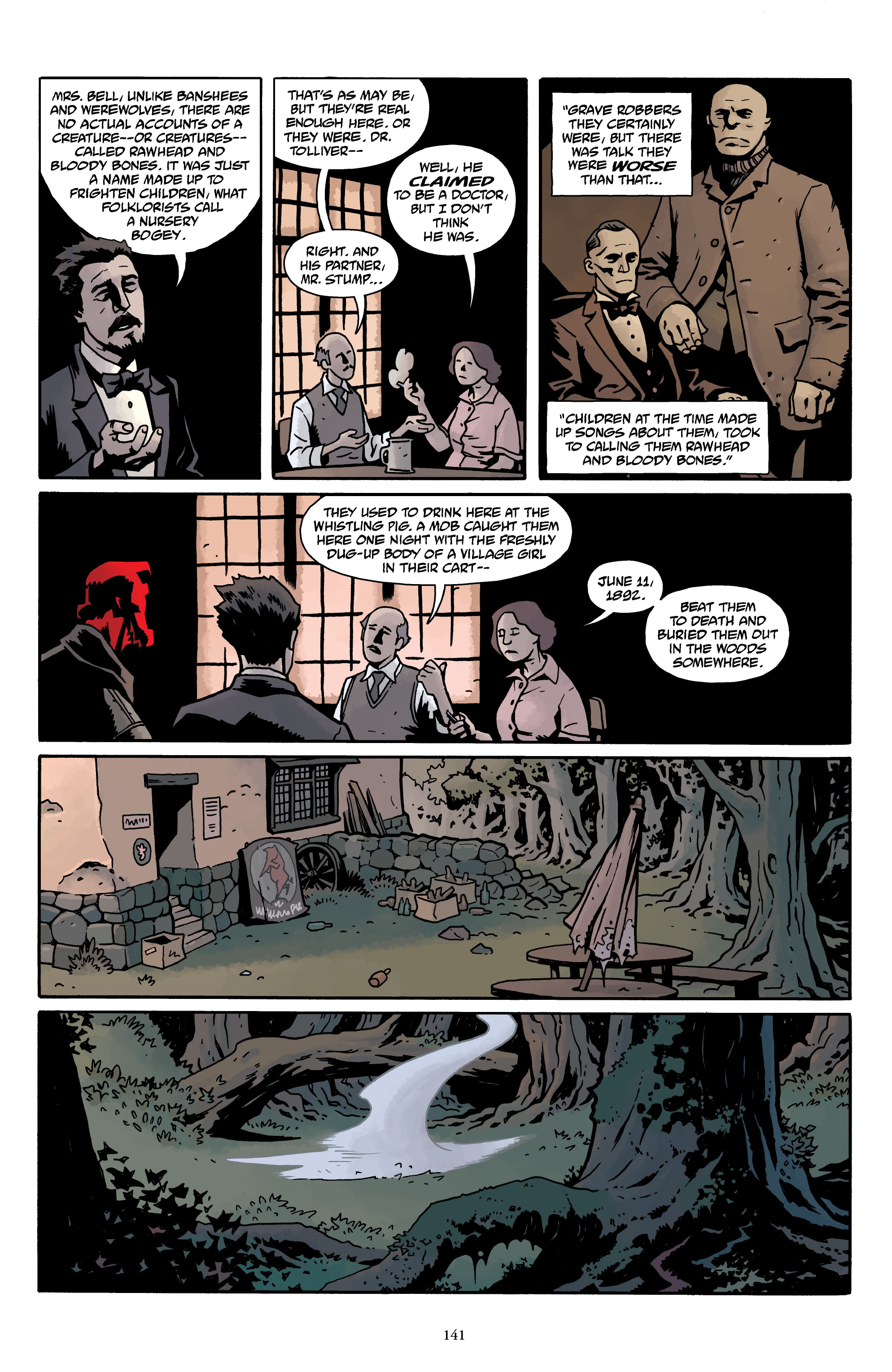 Hellboy and the B.P.R.D.: 1952-1954 (2021) issue TPB - Page 141