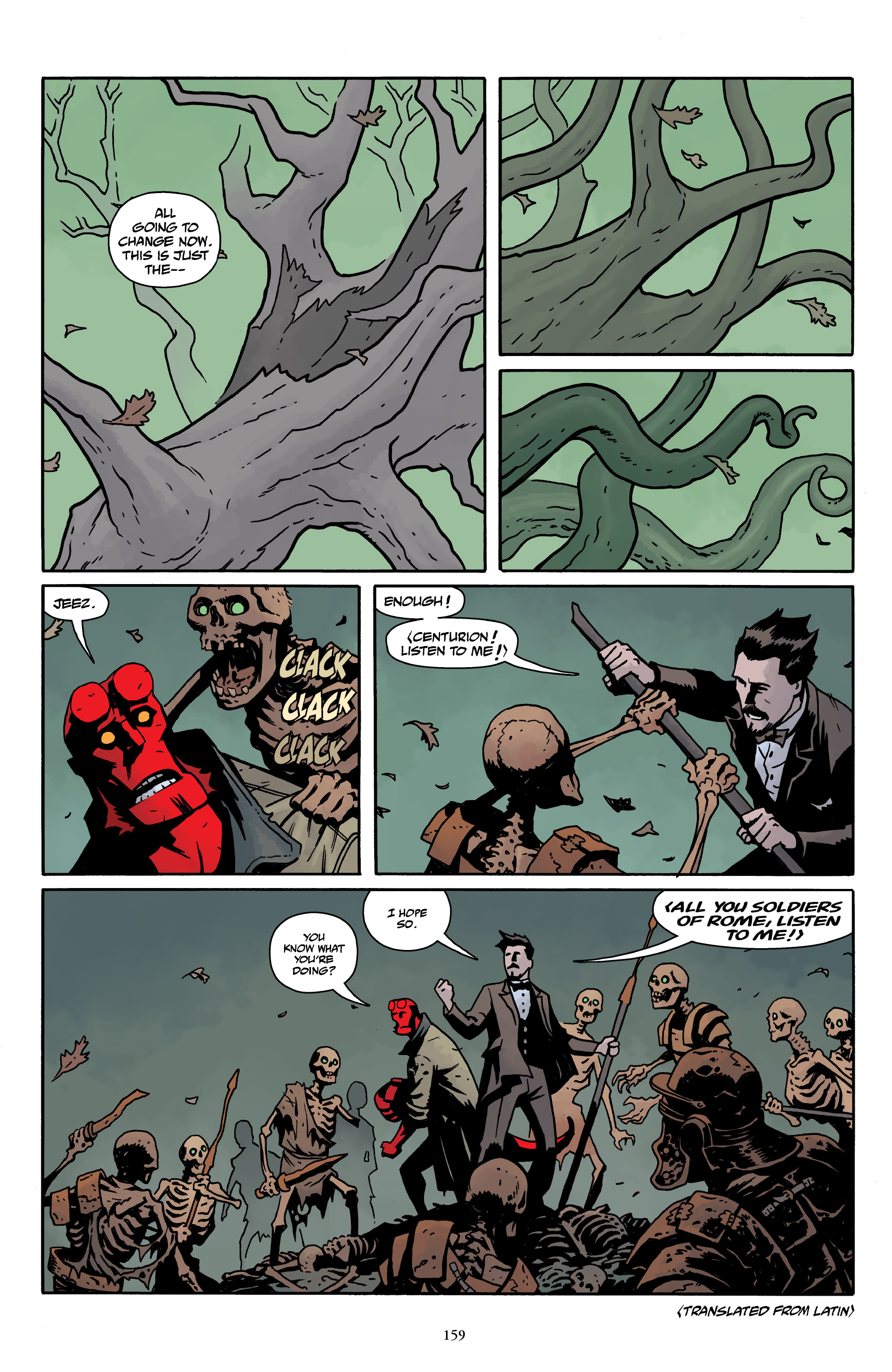 Hellboy and the B.P.R.D.: 1952-1954 (2021) issue TPB - Page 159