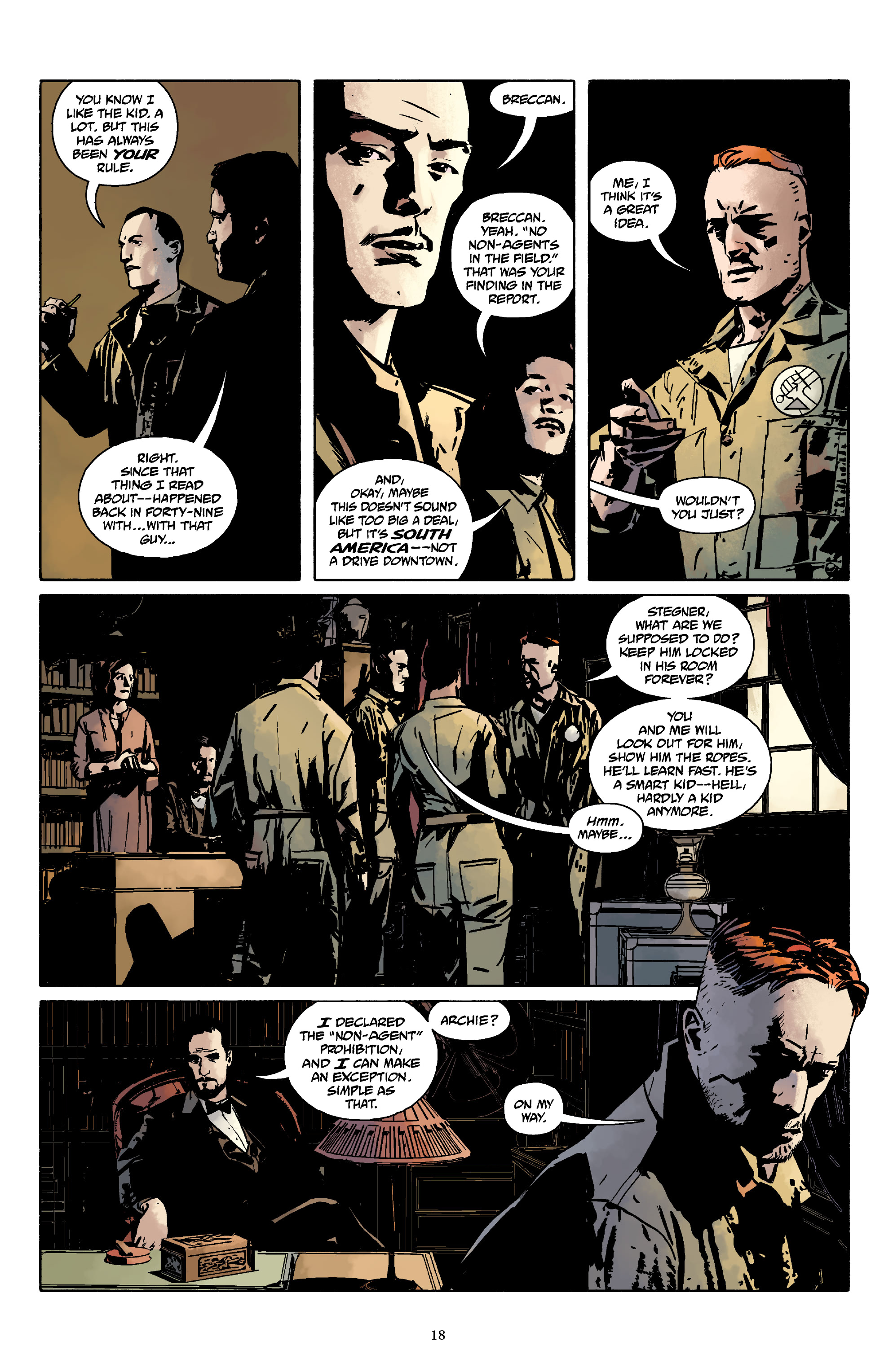 Hellboy and the B.P.R.D.: 1952-1954 (2021) issue TPB - Page 18