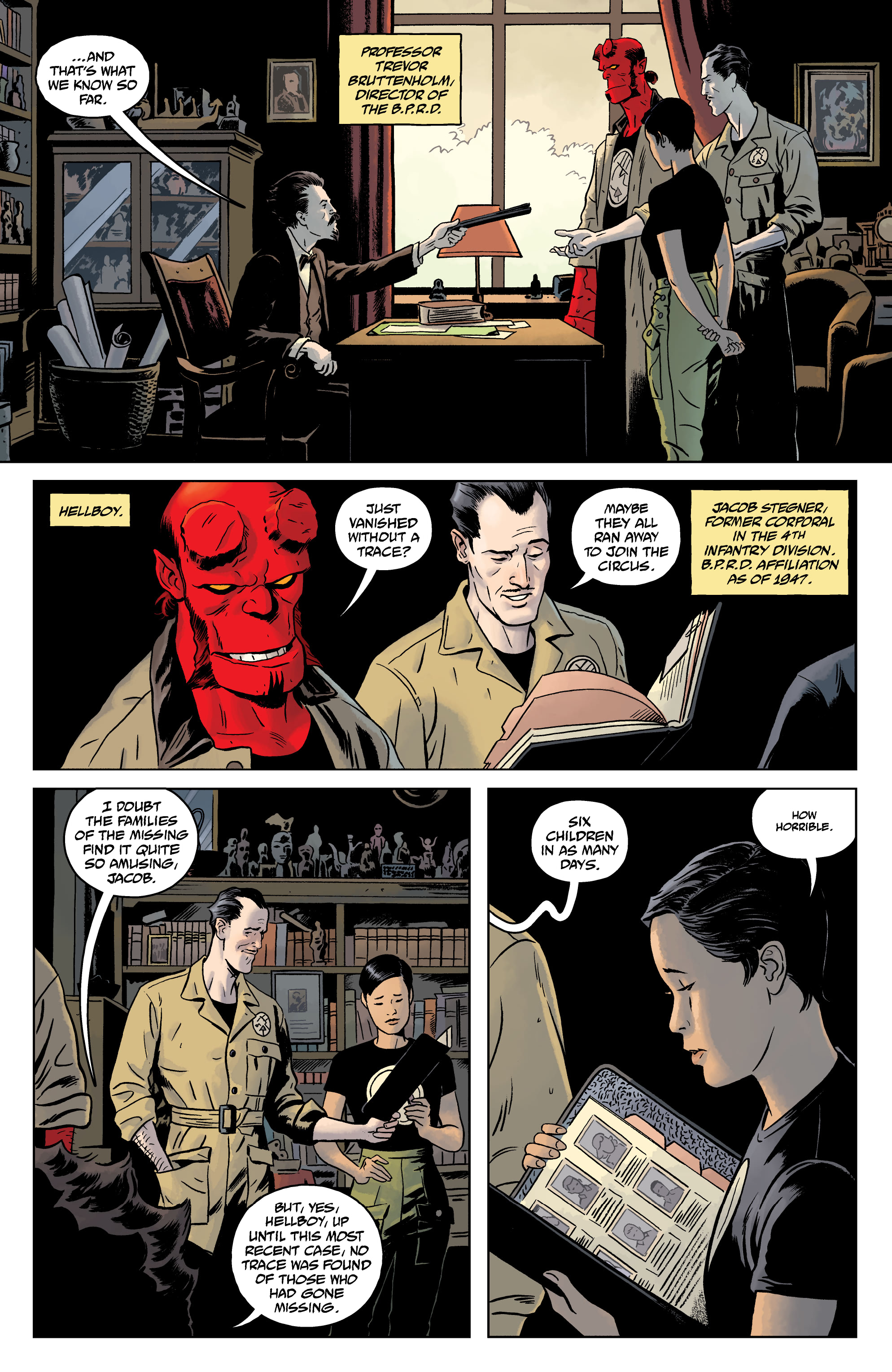 Hellboy and the B.P.R.D.: 1952-1954 (2021) issue TPB - Page 186