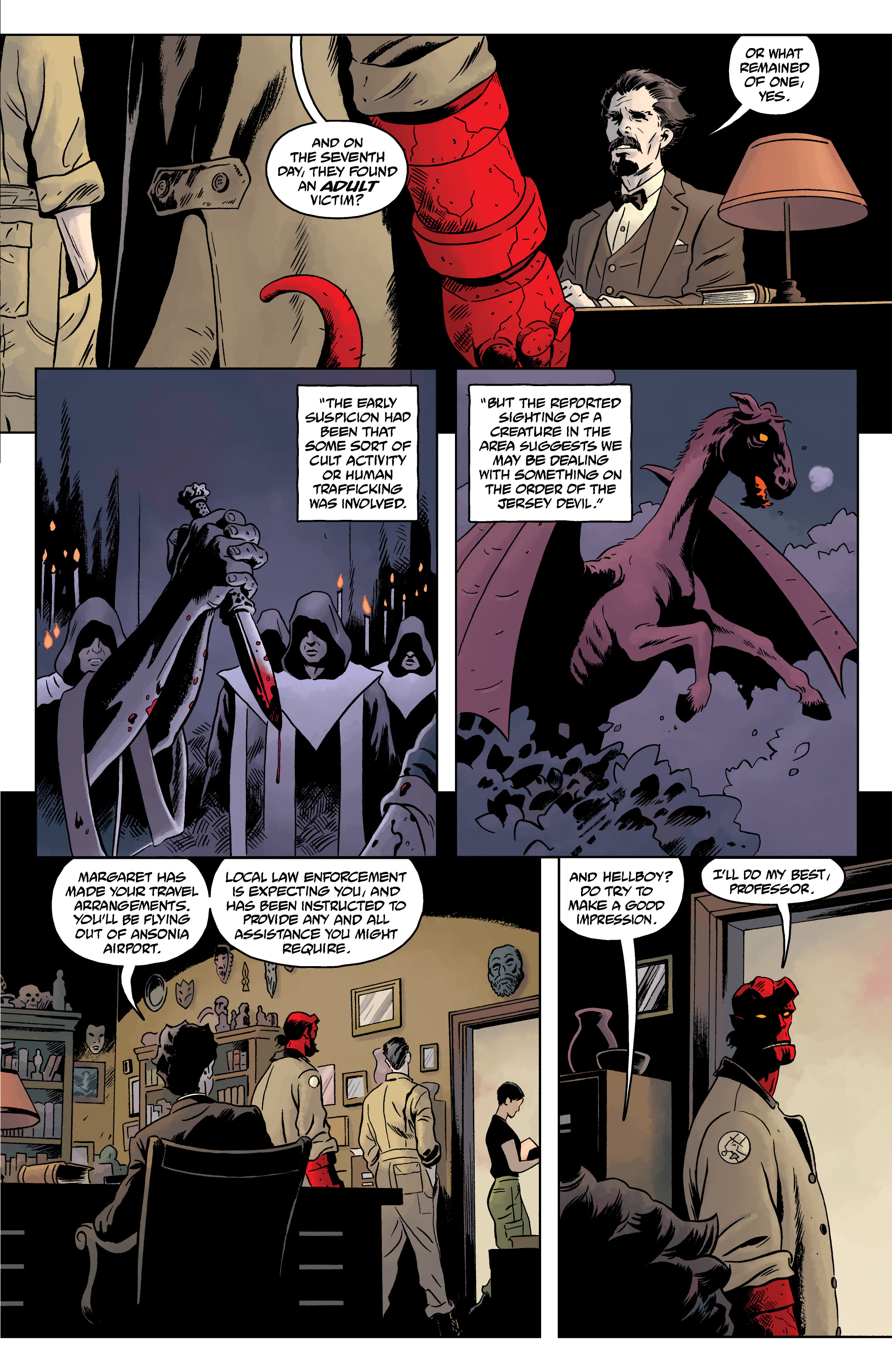 Hellboy and the B.P.R.D.: 1952-1954 (2021) issue TPB - Page 187