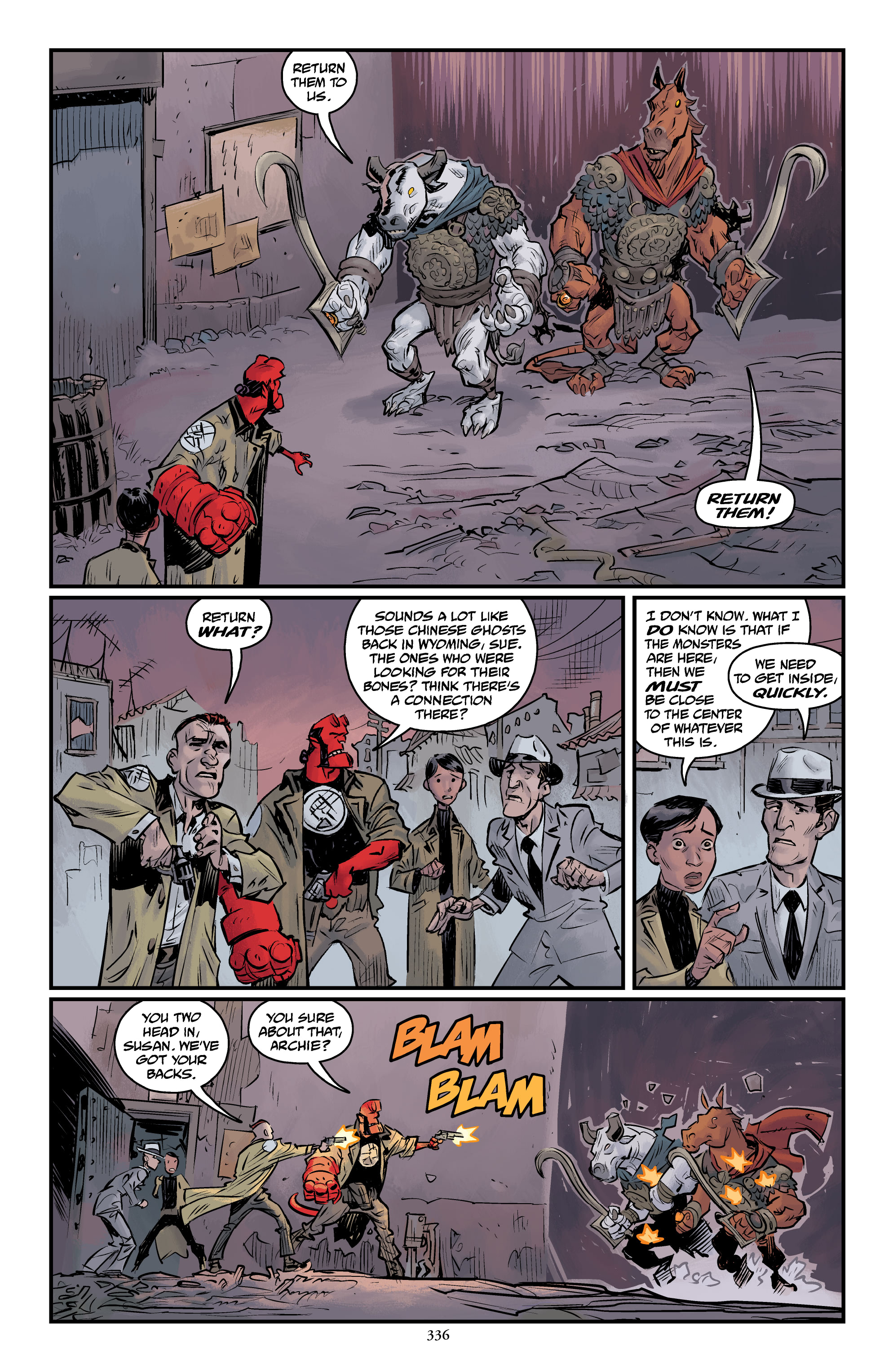 Hellboy and the B.P.R.D.: 1952-1954 (2021) issue TPB - Page 334