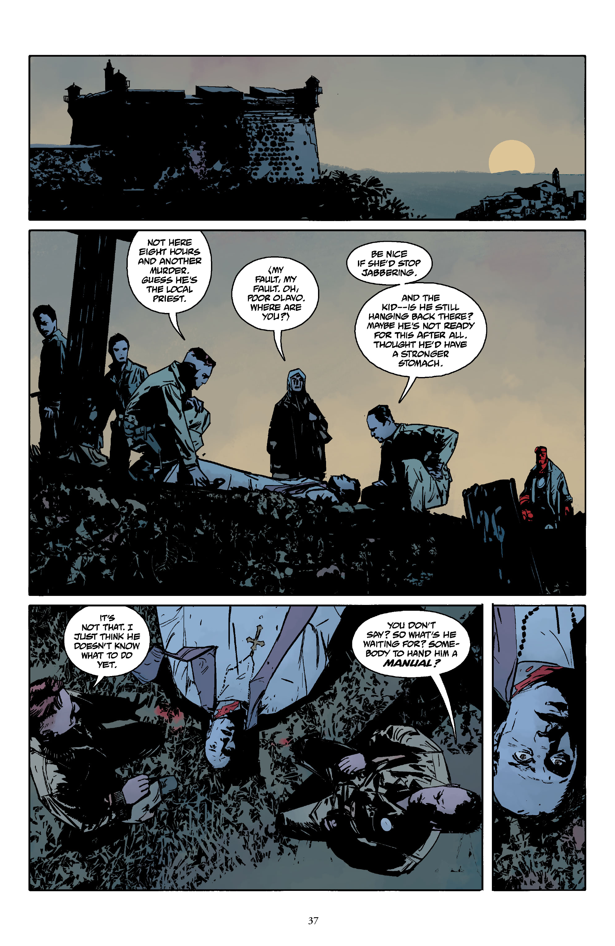 Hellboy and the B.P.R.D.: 1952-1954 (2021) issue TPB - Page 37