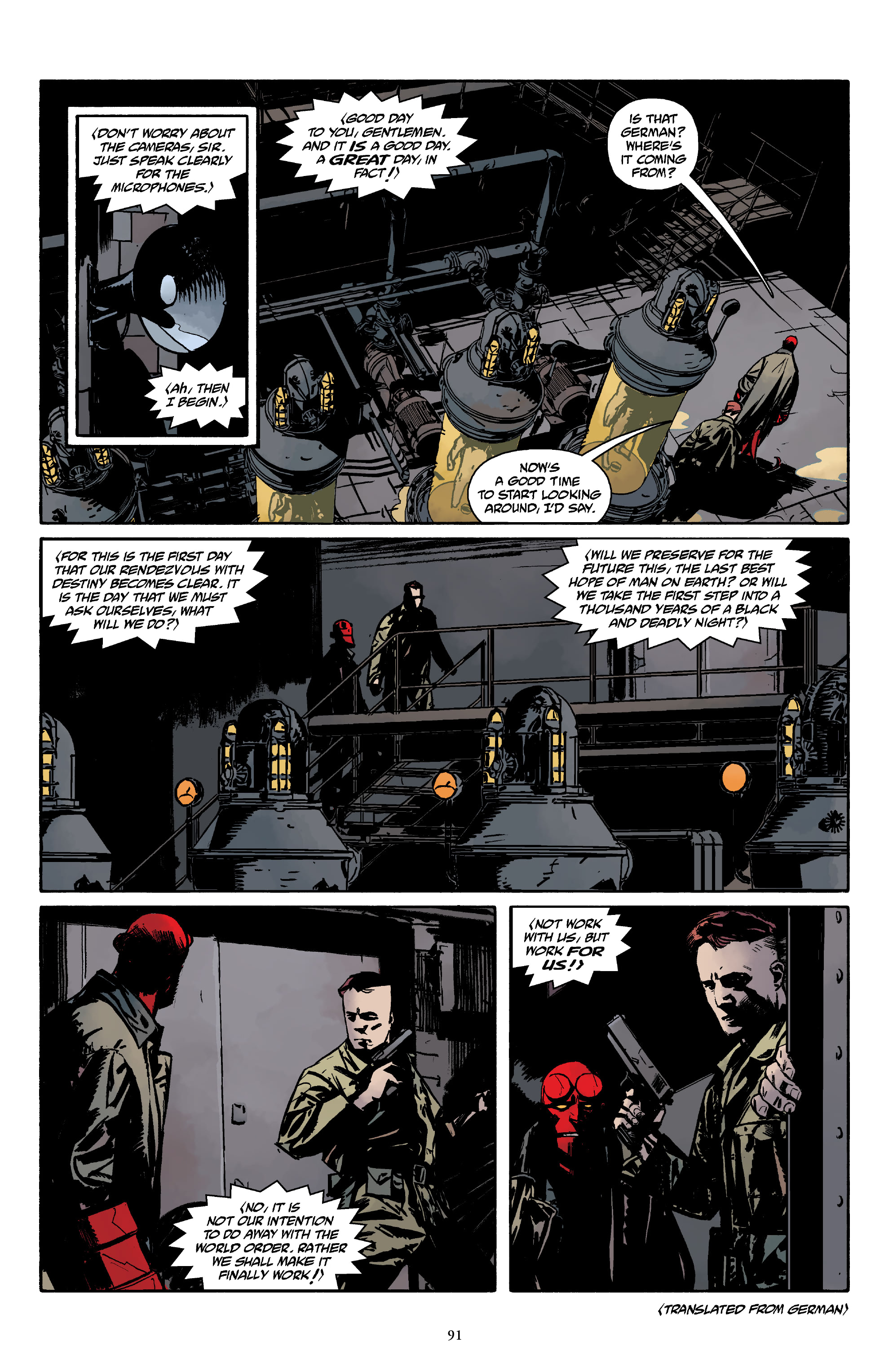 Hellboy and the B.P.R.D.: 1952-1954 (2021) issue TPB - Page 91