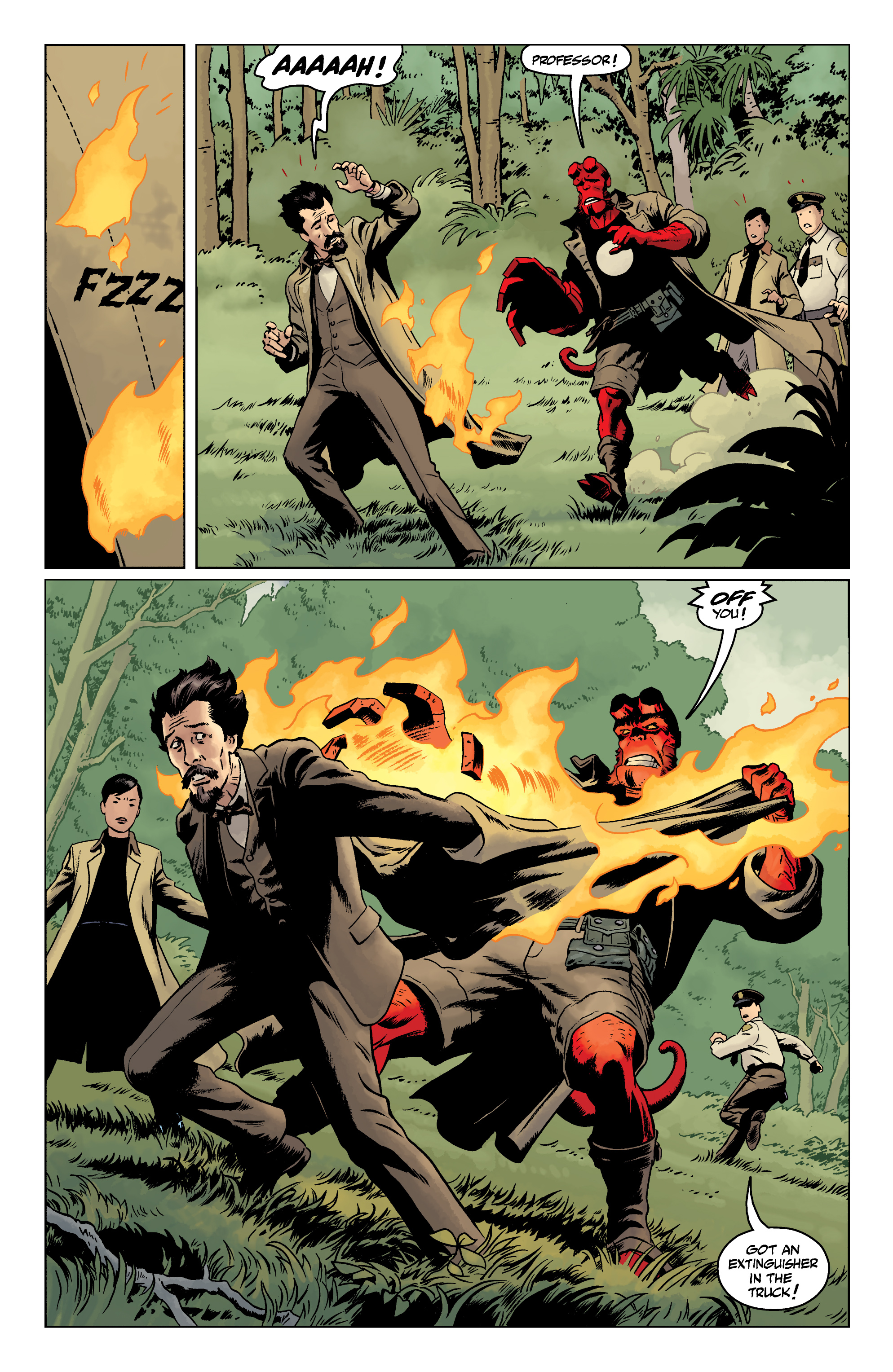 Hellboy and the B.P.R.D.: 1955--Burning Season (2018) issue 1 - Page 8