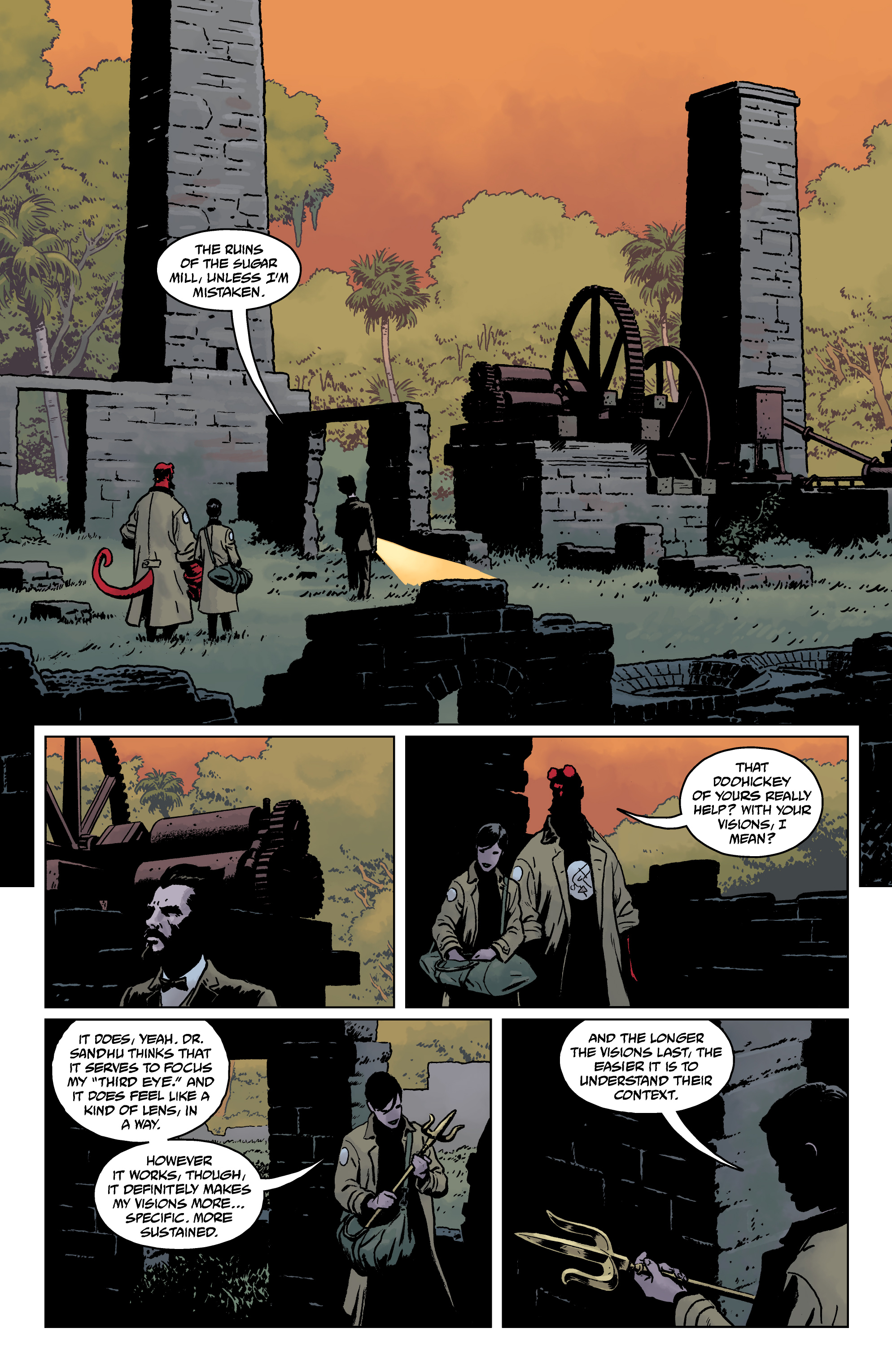 Hellboy and the B.P.R.D.: 1955--Burning Season (2018) issue 1 - Page 14