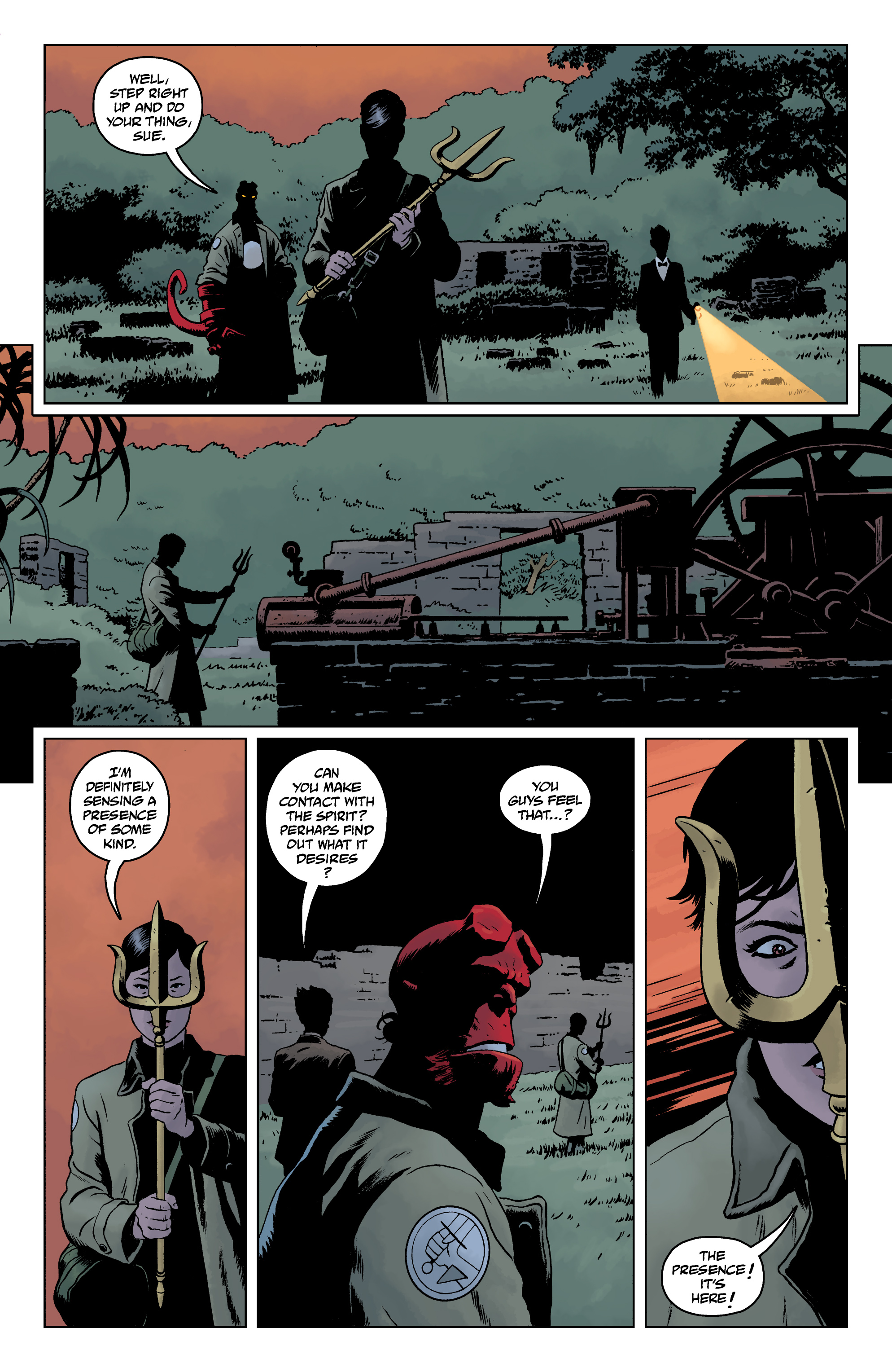 Hellboy and the B.P.R.D.: 1955--Burning Season (2018) issue 1 - Page 15