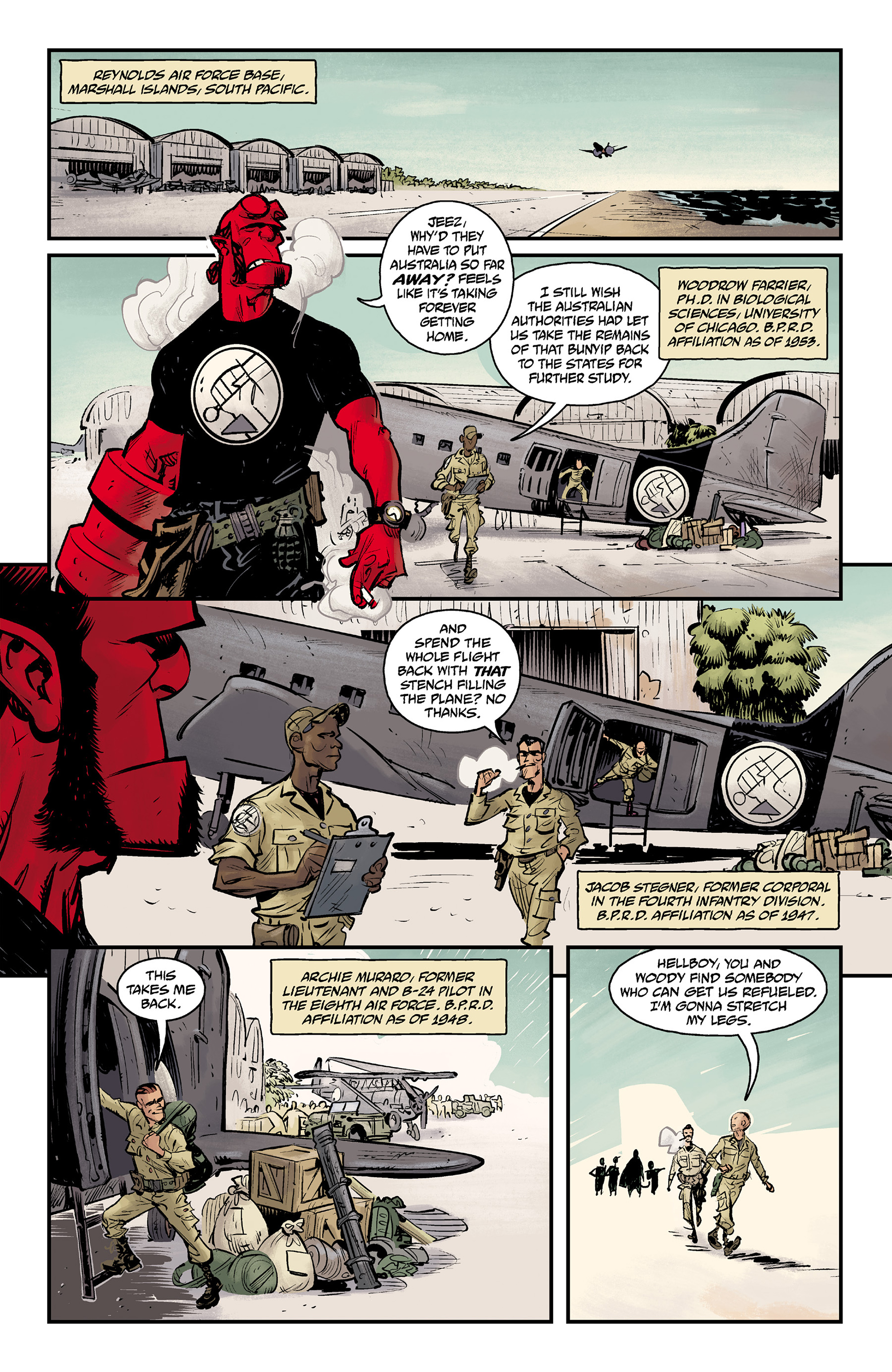 Hellboy and the B.P.R.D.: 1955--Occult Intelligence (2017) issue 1 - Page 5