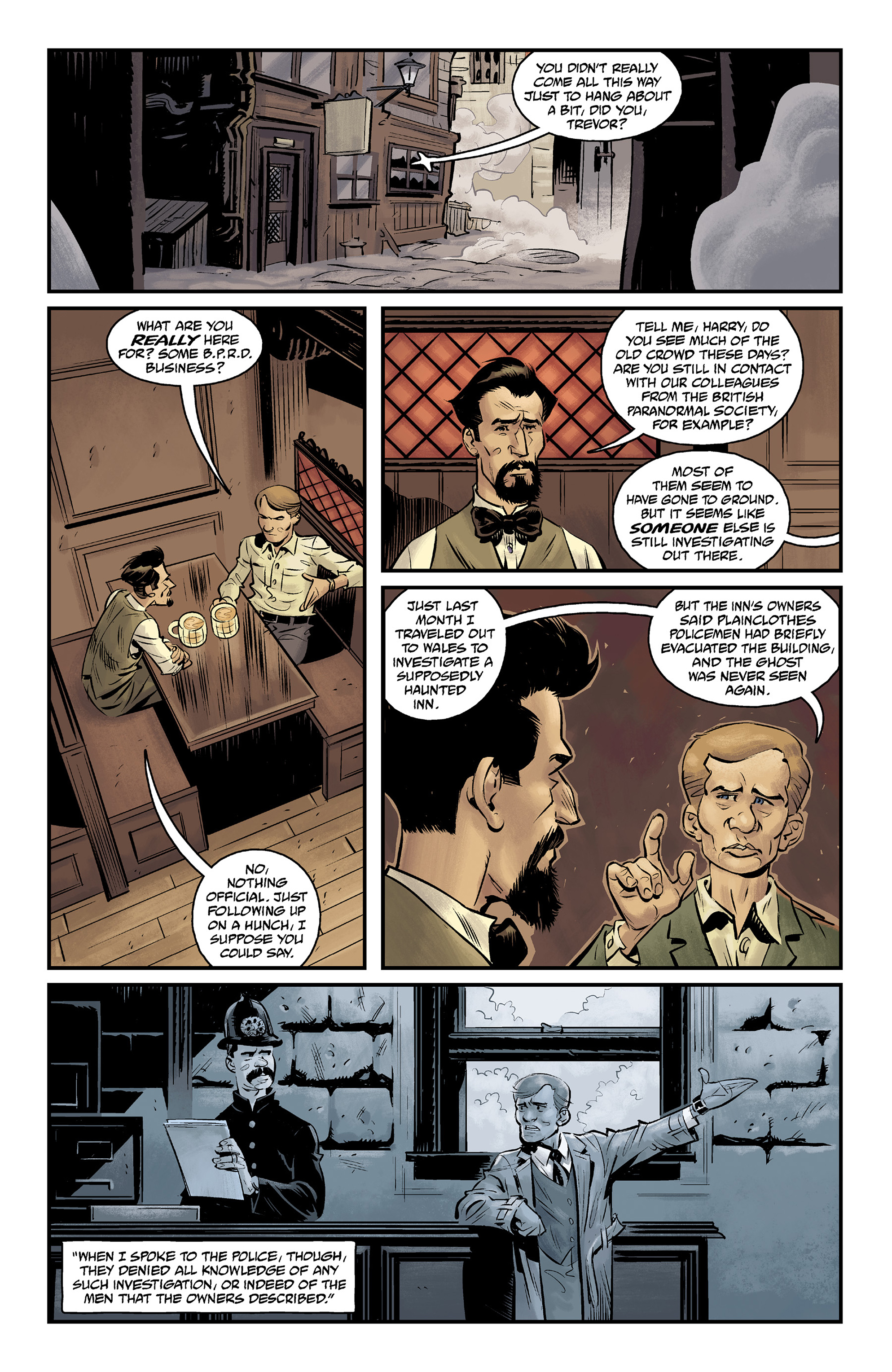 Hellboy and the B.P.R.D.: 1955--Occult Intelligence (2017) issue 1 - Page 19