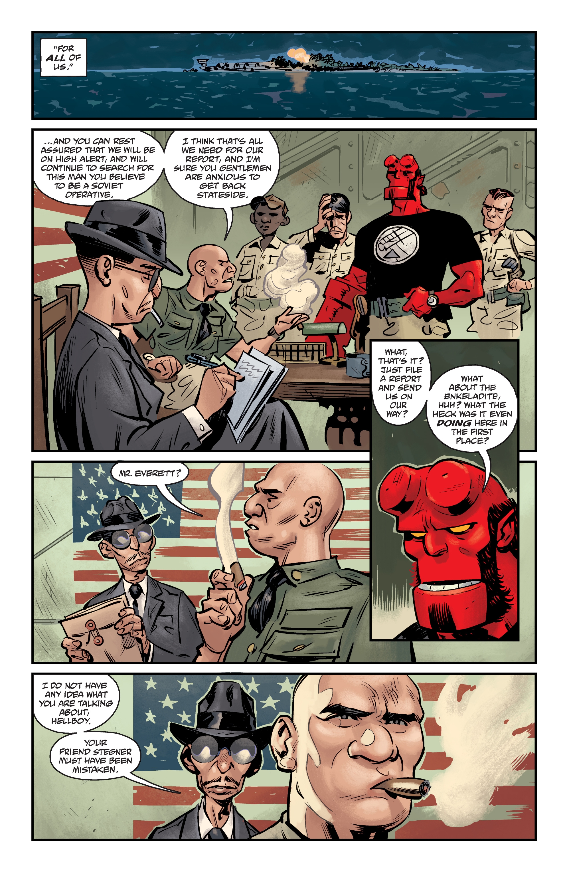 Hellboy and the B.P.R.D.: 1955--Occult Intelligence (2017) issue 3 - Page 20