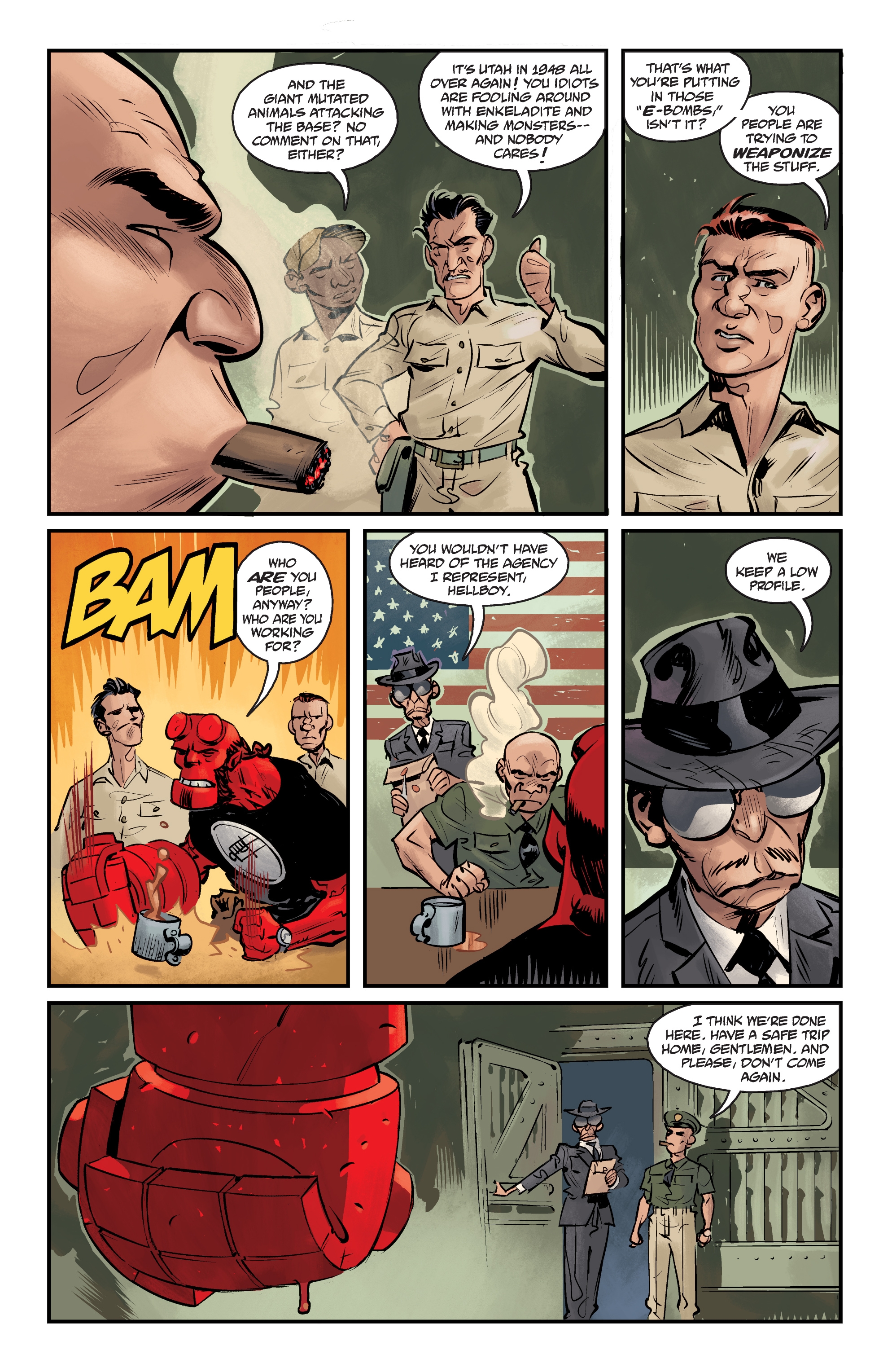 Hellboy and the B.P.R.D.: 1955--Occult Intelligence (2017) issue 3 - Page 21