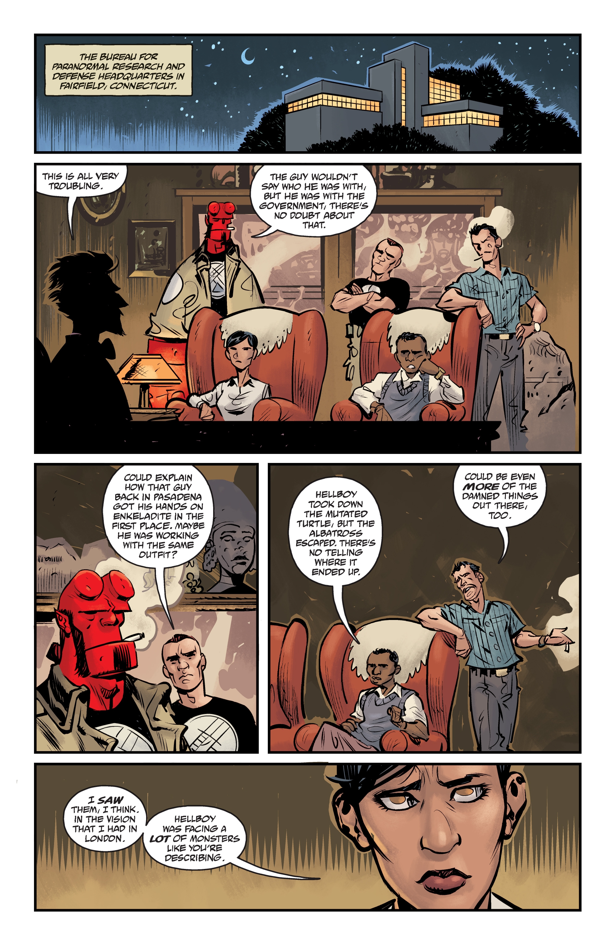 Hellboy and the B.P.R.D.: 1955--Occult Intelligence (2017) issue 3 - Page 22