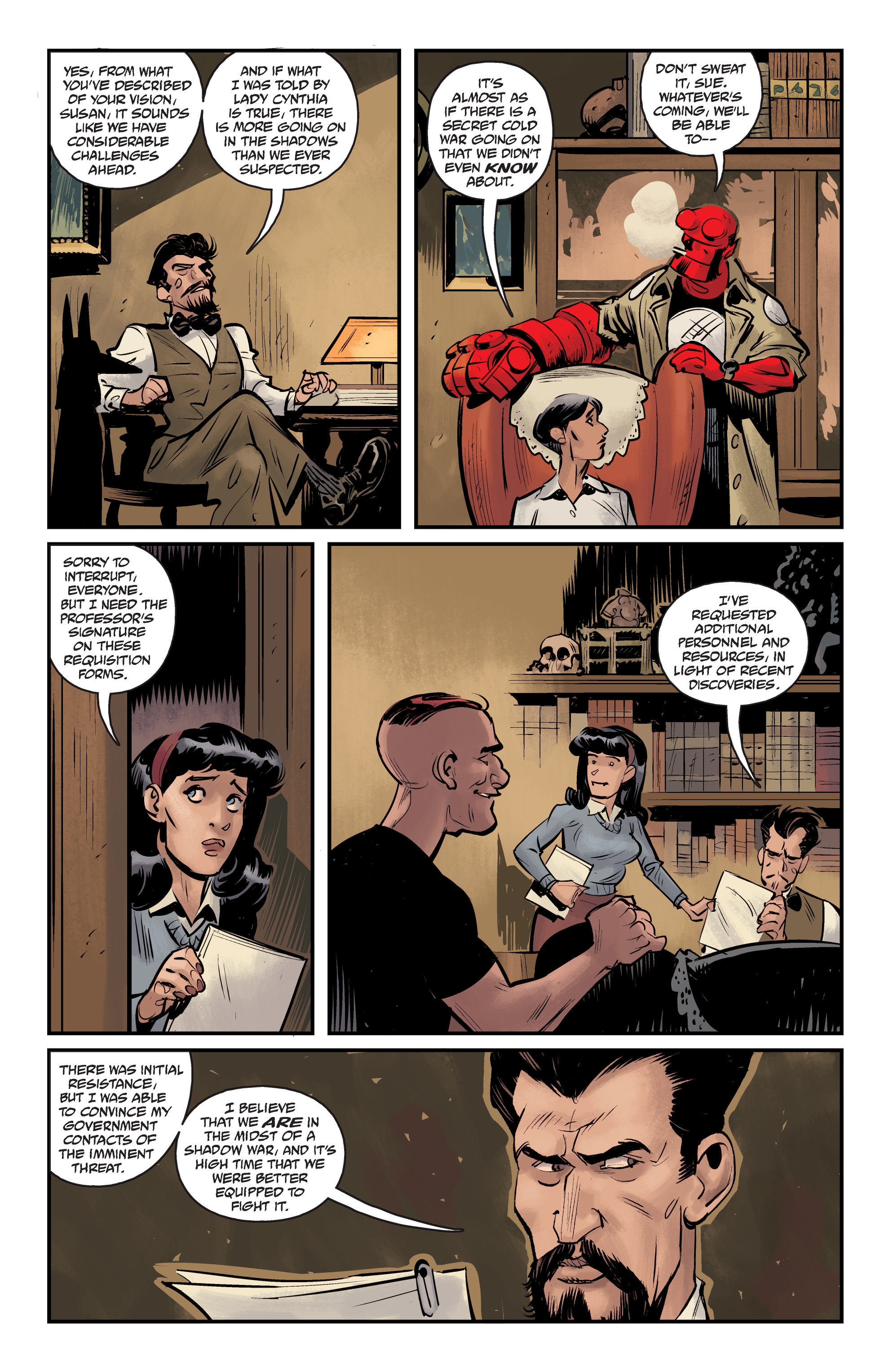 Hellboy and the B.P.R.D.: 1955--Occult Intelligence (2017) issue 3 - Page 23