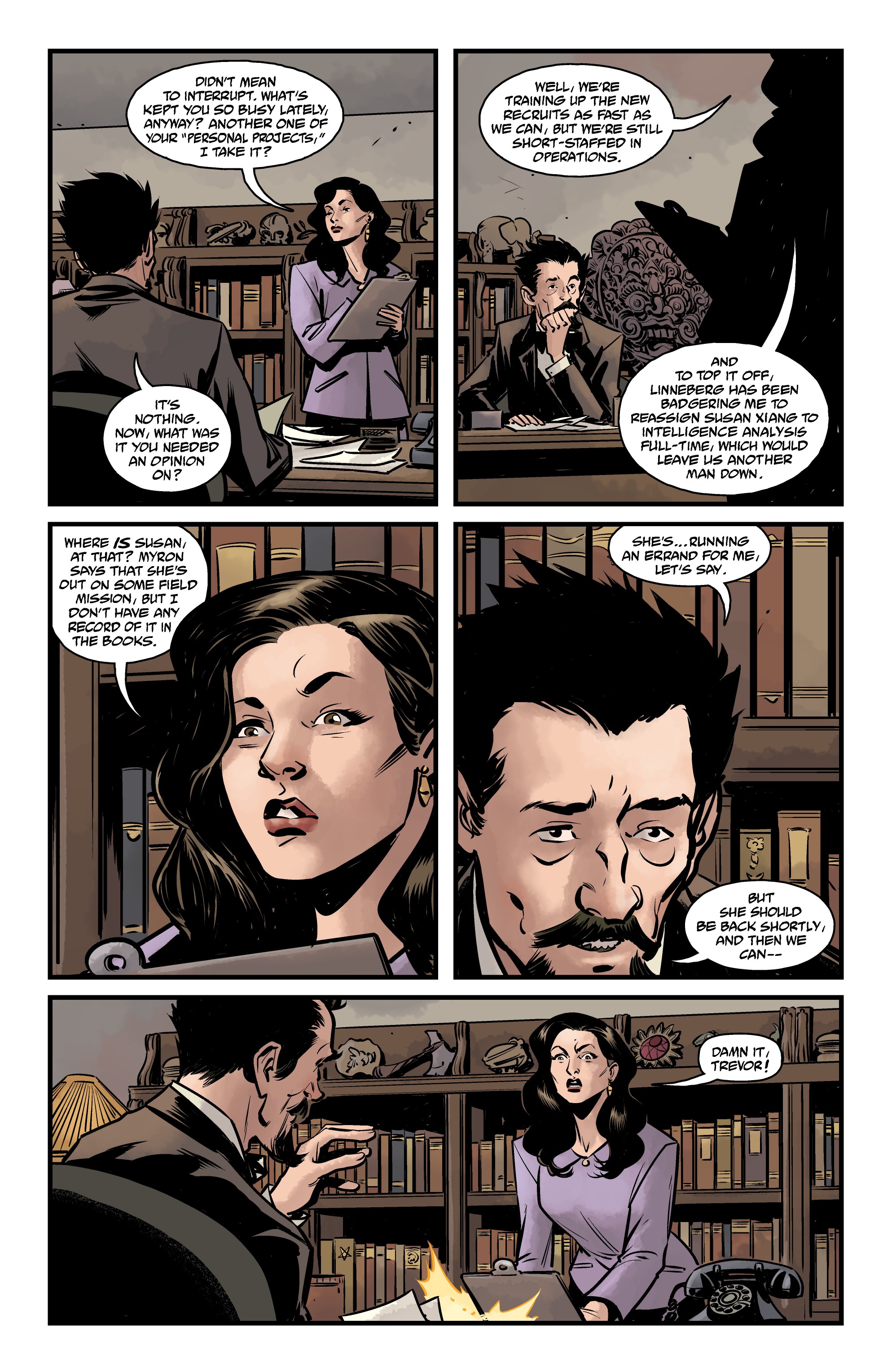 Non Refundable Alpha Chapter 2 Hellboy and the B.P.R.D.: 1956 (2018-) Chapter 2 - Page 4