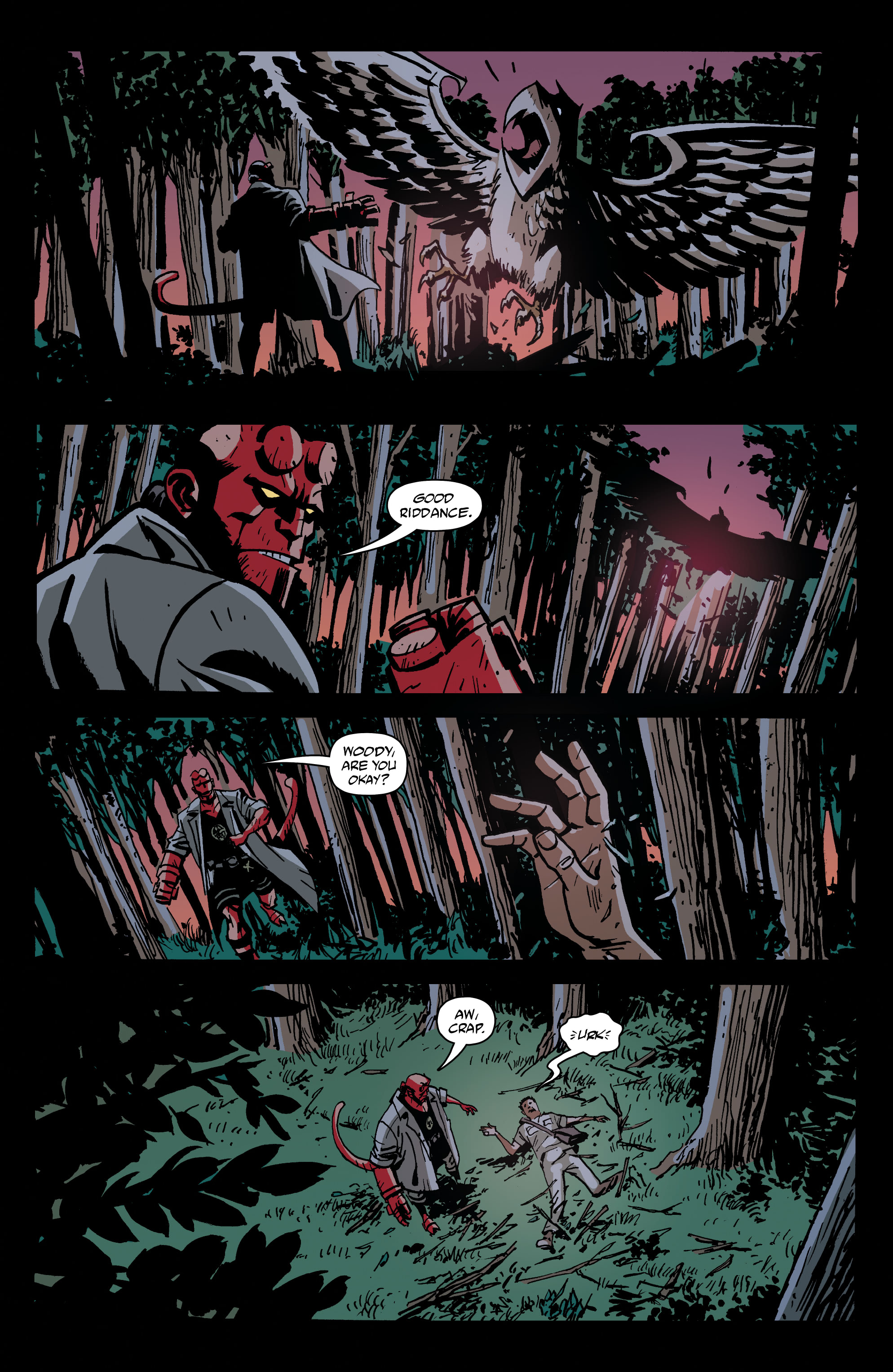 Hellboy and the B.P.R.D.: 1957 - Falling Sky (2022-) issue 1 - Page 22