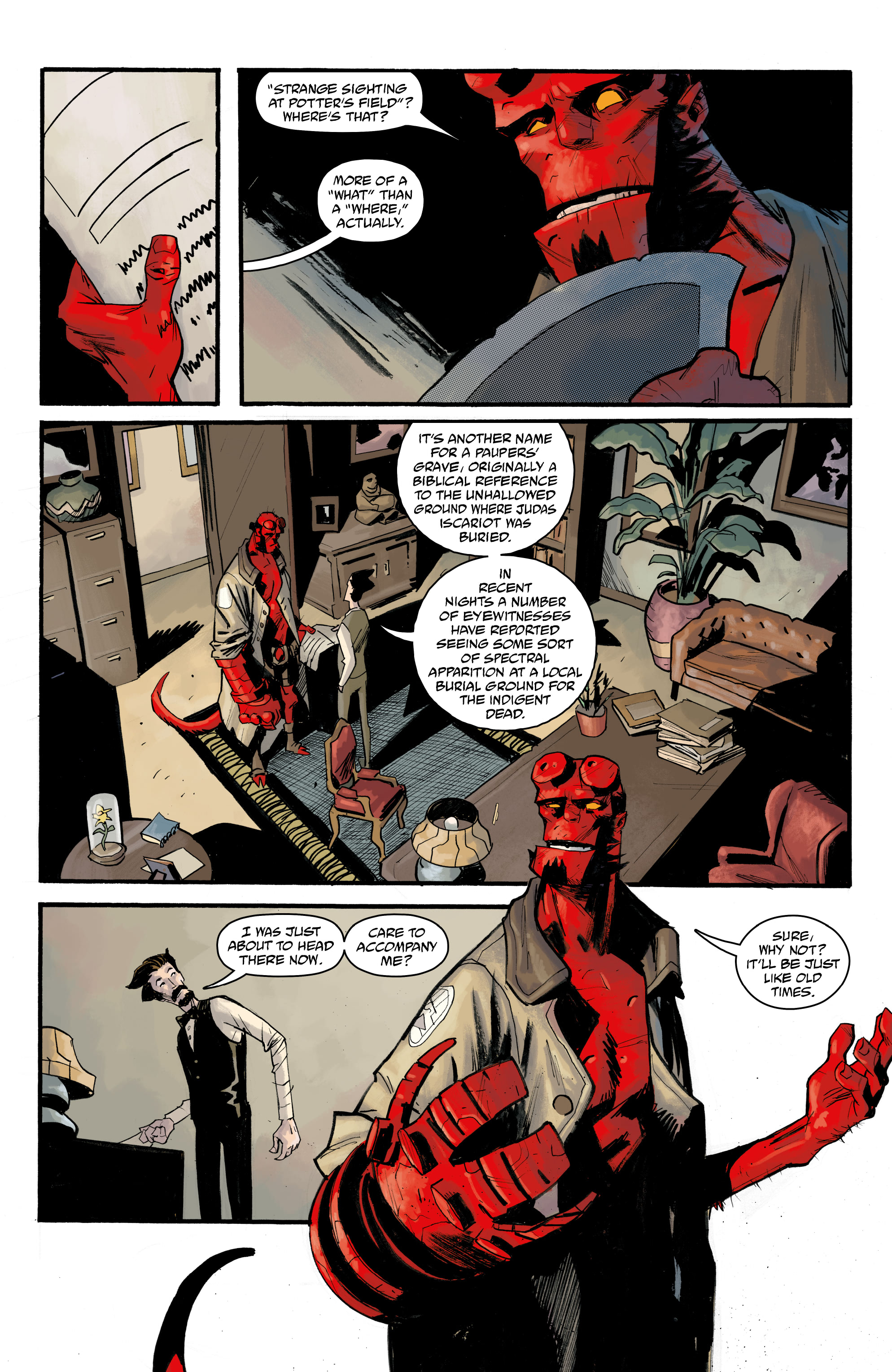 Hellboy and the B.P.R.D.: 1957--Forgotten Lives (2022) issue 1 - Page 4