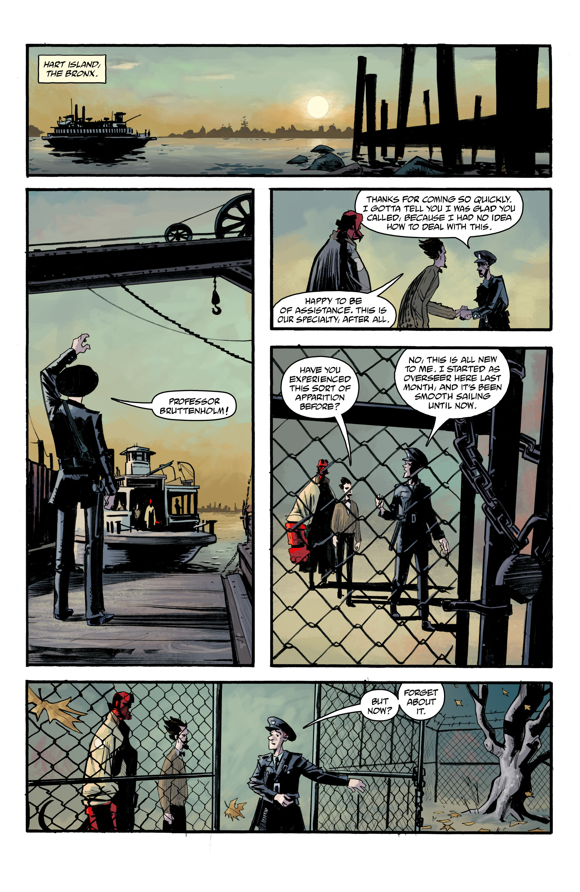 Hellboy and the B.P.R.D.: 1957--Forgotten Lives (2022) issue 1 - Page 7