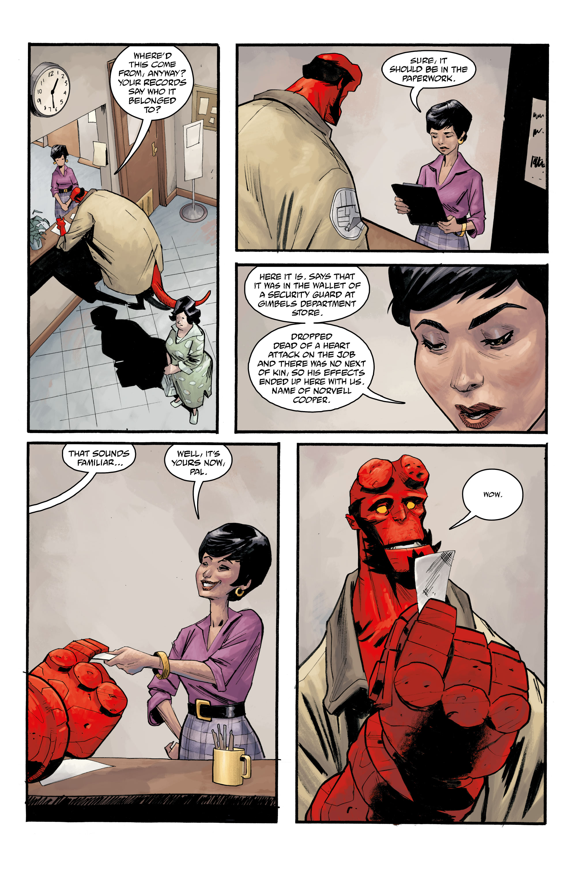 Hellboy and the B.P.R.D.: 1957--Forgotten Lives (2022) issue 1 - Page 18