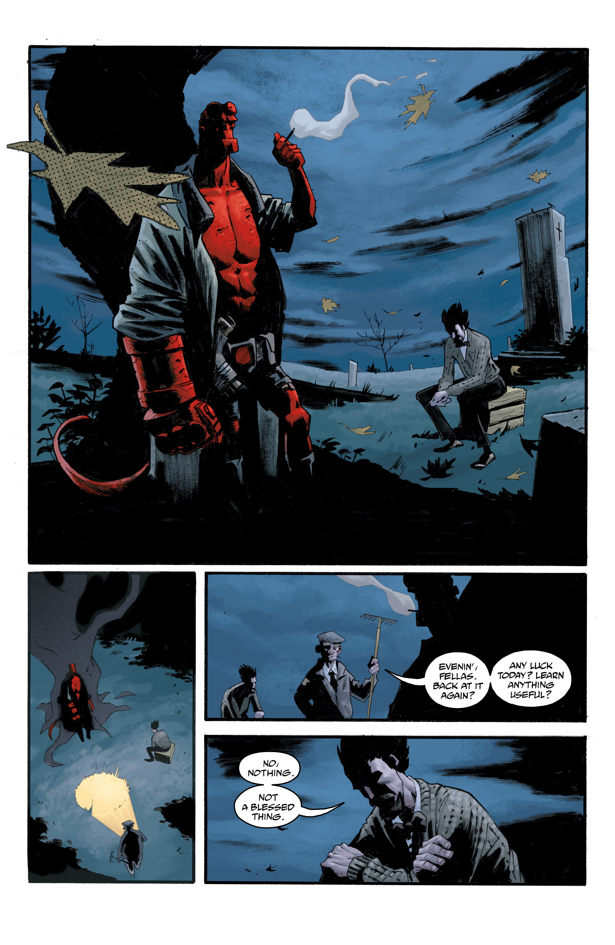 Hellboy and the B.P.R.D.: 1957--Forgotten Lives (2022) issue 1 - Page 21