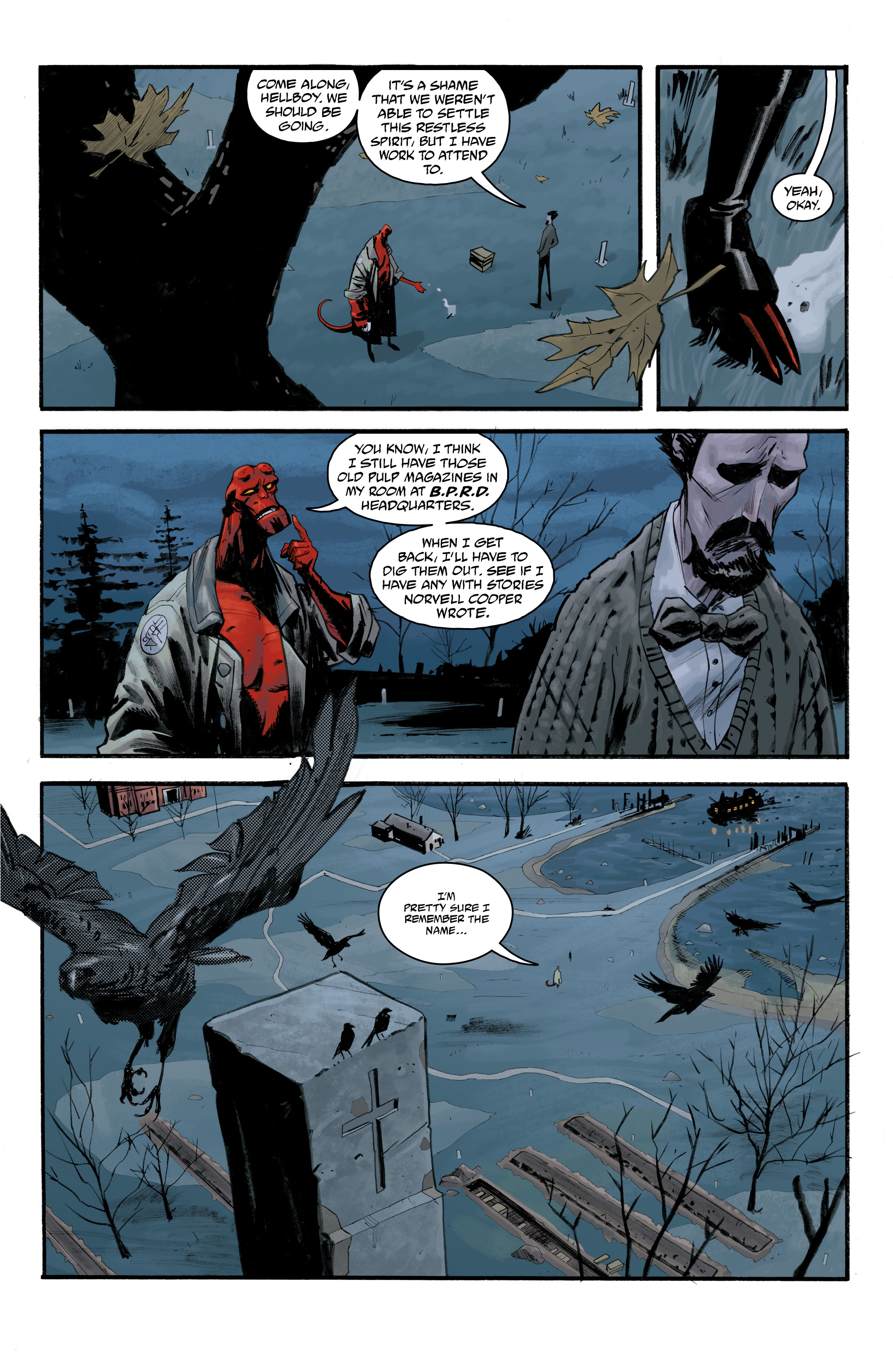 Hellboy and the B.P.R.D.: 1957--Forgotten Lives (2022) issue 1 - Page 23