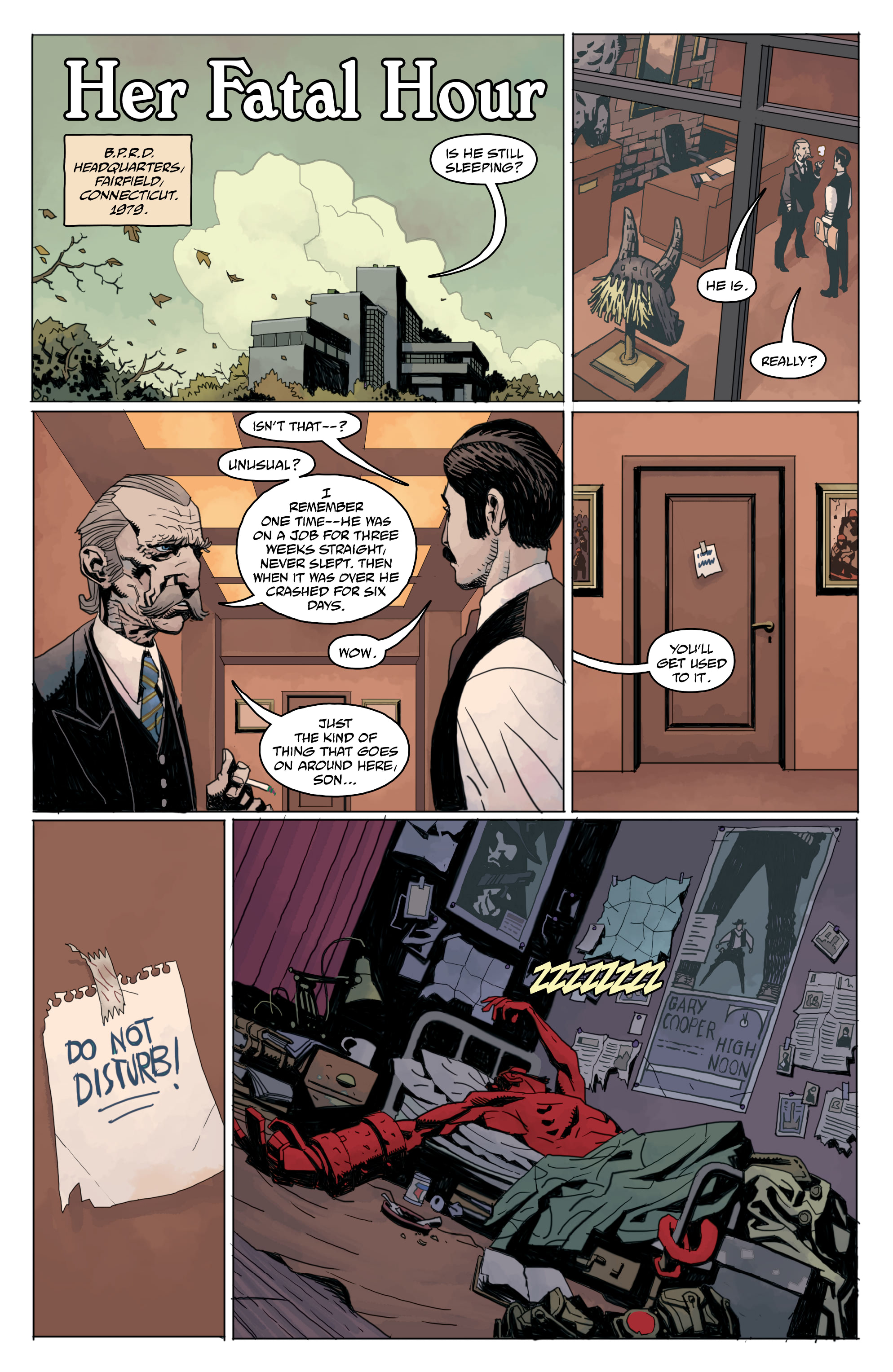 Hellboy and the B.P.R.D.: Her Fatal Hour and the Sending (2020): Chapter 1 - Page 3