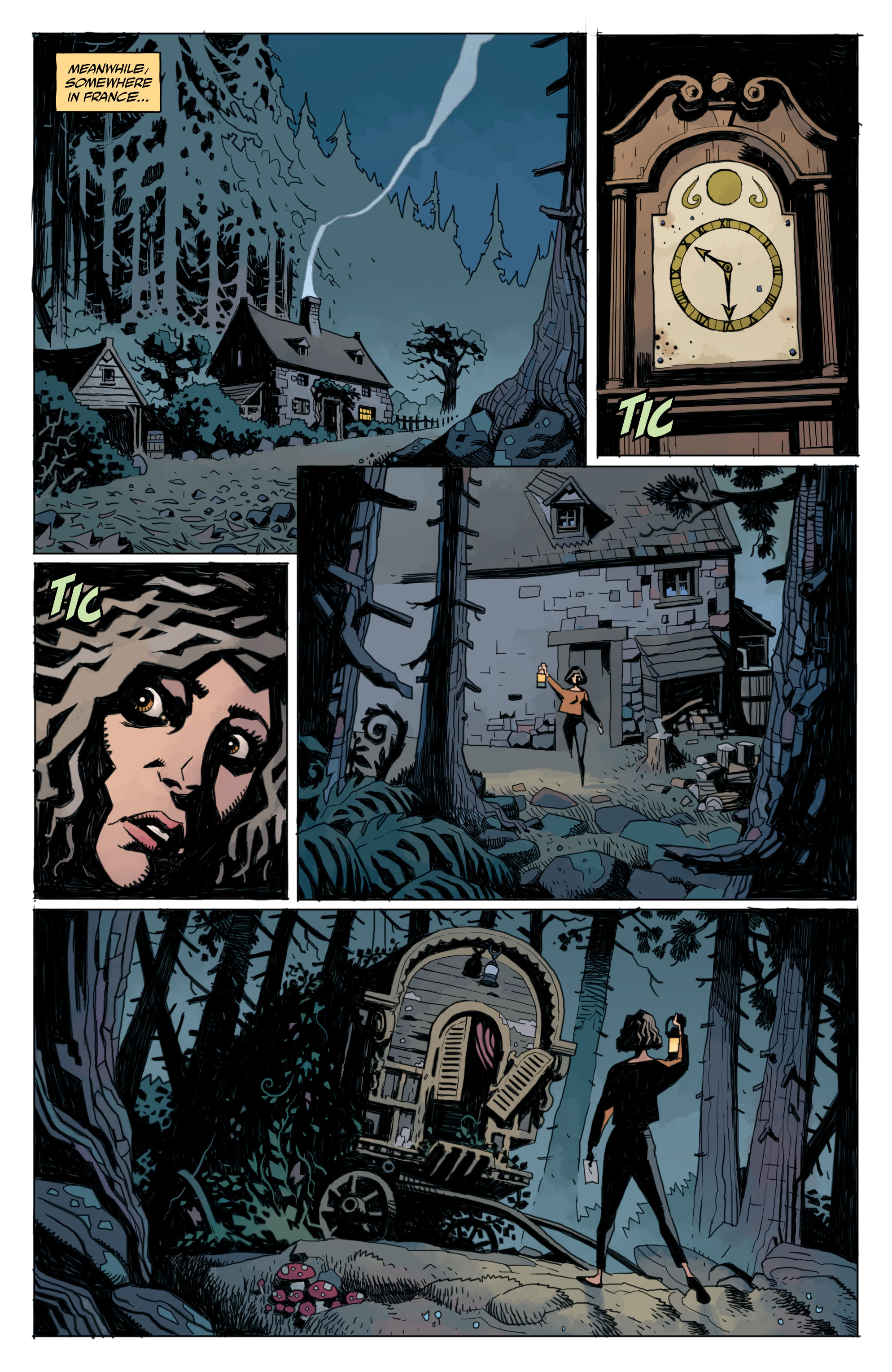 Hellboy and the B.P.R.D.: Her Fatal Hour and the Sending (2020) issue 1 - Page 4