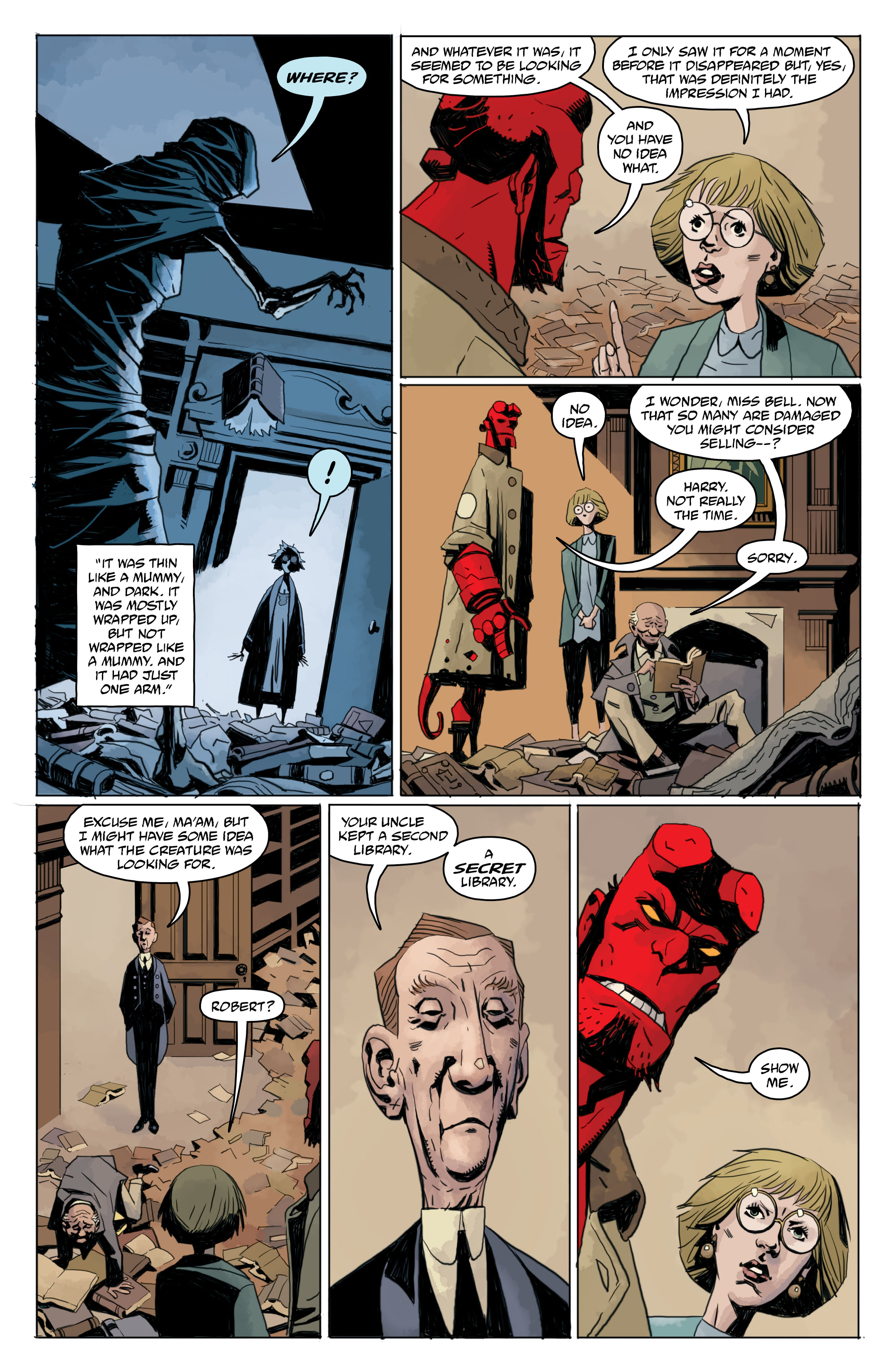 Hellboy and the B.P.R.D.: Her Fatal Hour and the Sending (2020) issue 1 - Page 22