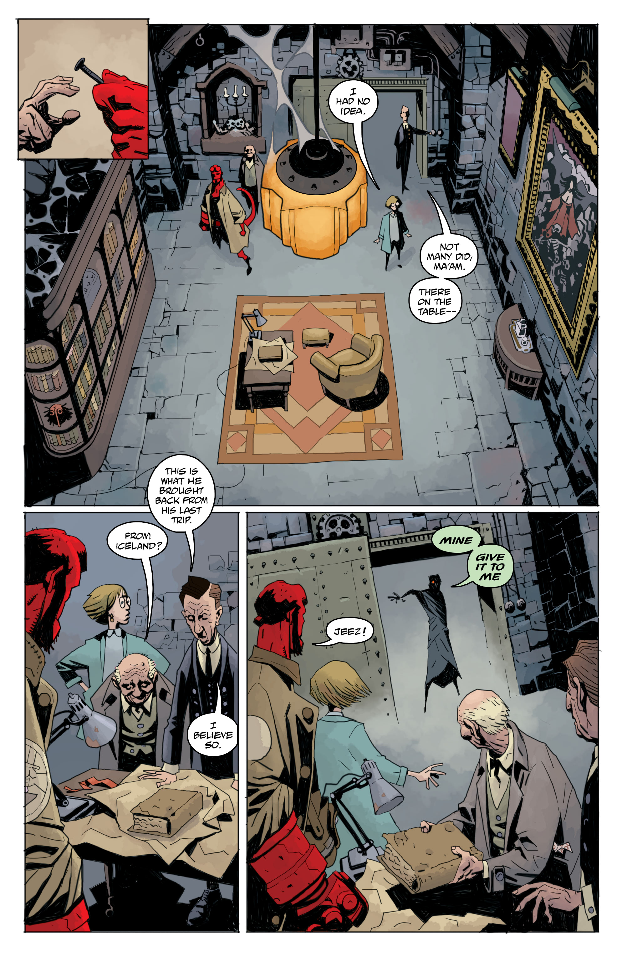 Hellboy and the B.P.R.D.: Her Fatal Hour and the Sending (2020) issue 1 - Page 24