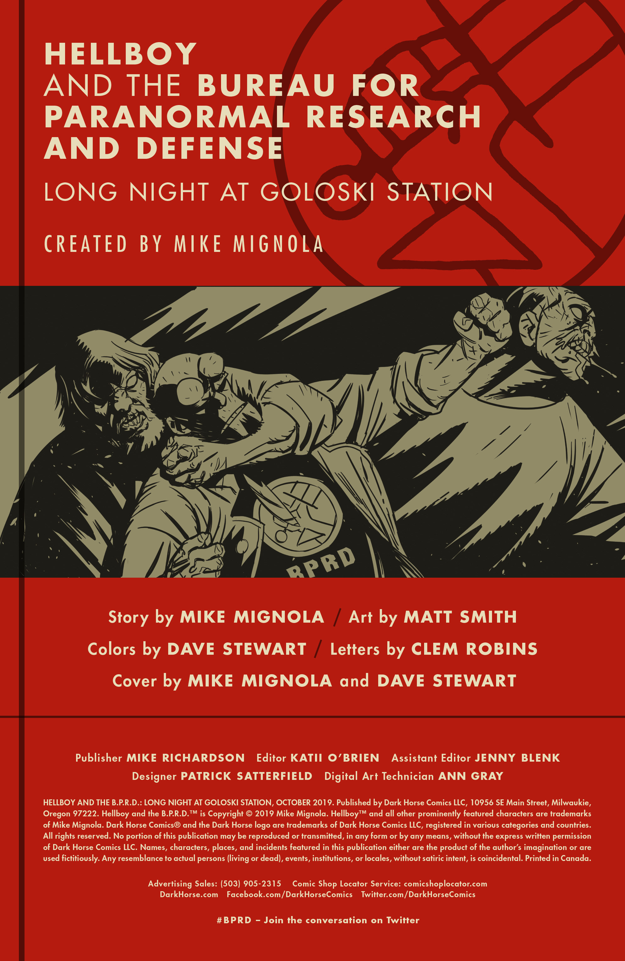Hellboy and the B.P.R.D.: Long Night at Goloski Station (2019-): Chapter 1 - Page 2