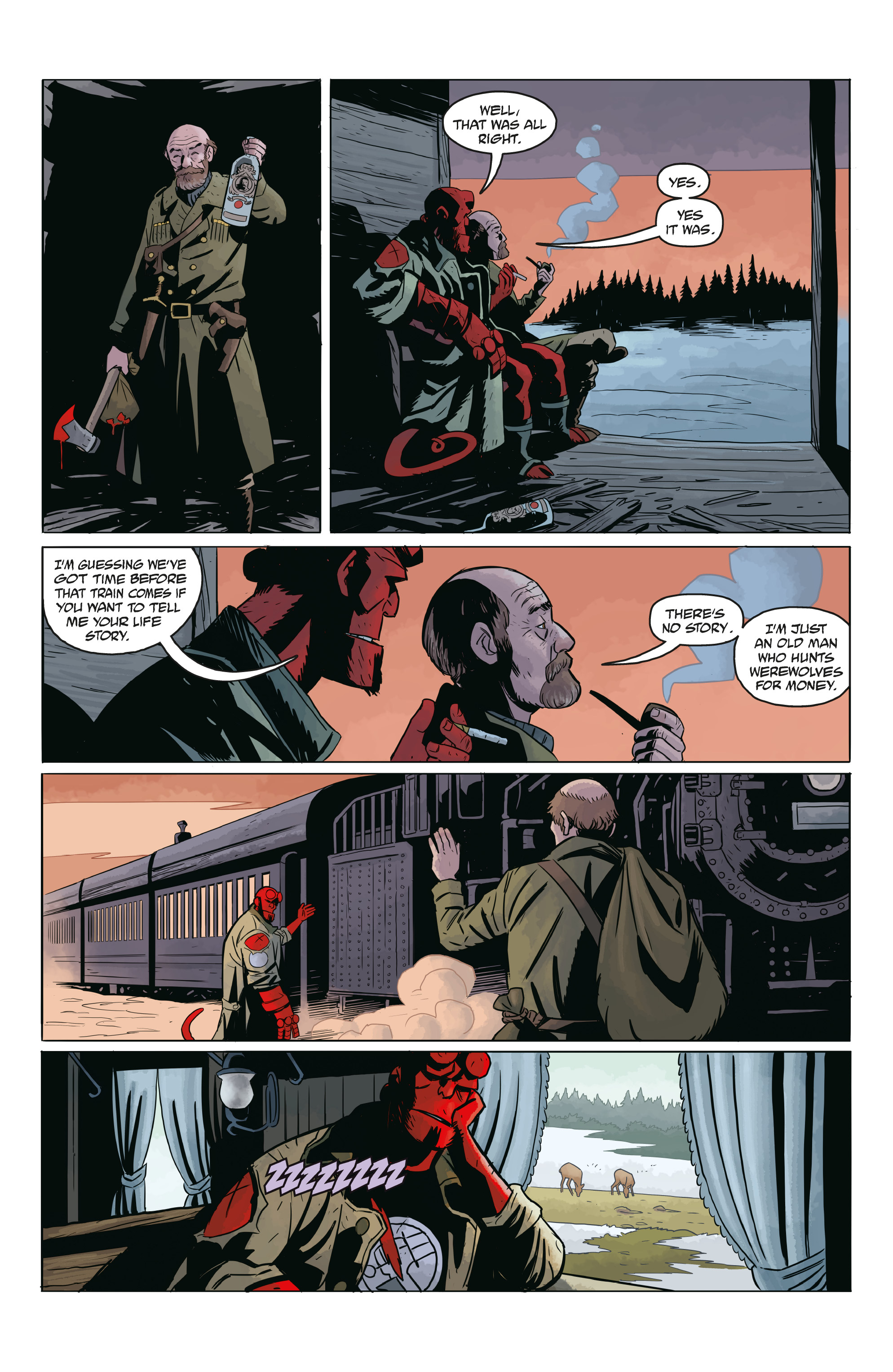 Hellboy and the B.P.R.D.: Long Night at Goloski Station (2019-) issue 1 - Page 23