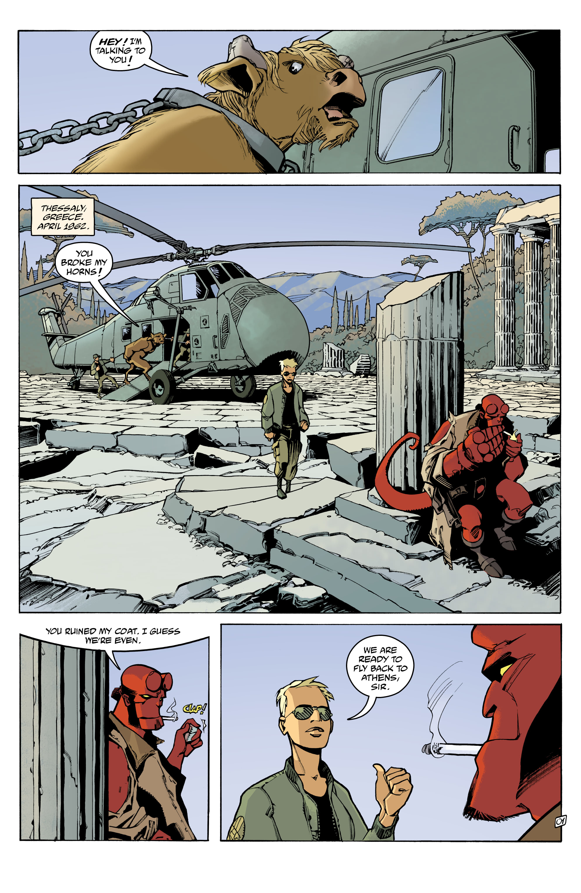 Hellboy and the B.P.R.D.: Night of the Cyclops (2022-): Chapter 1 - Page 3