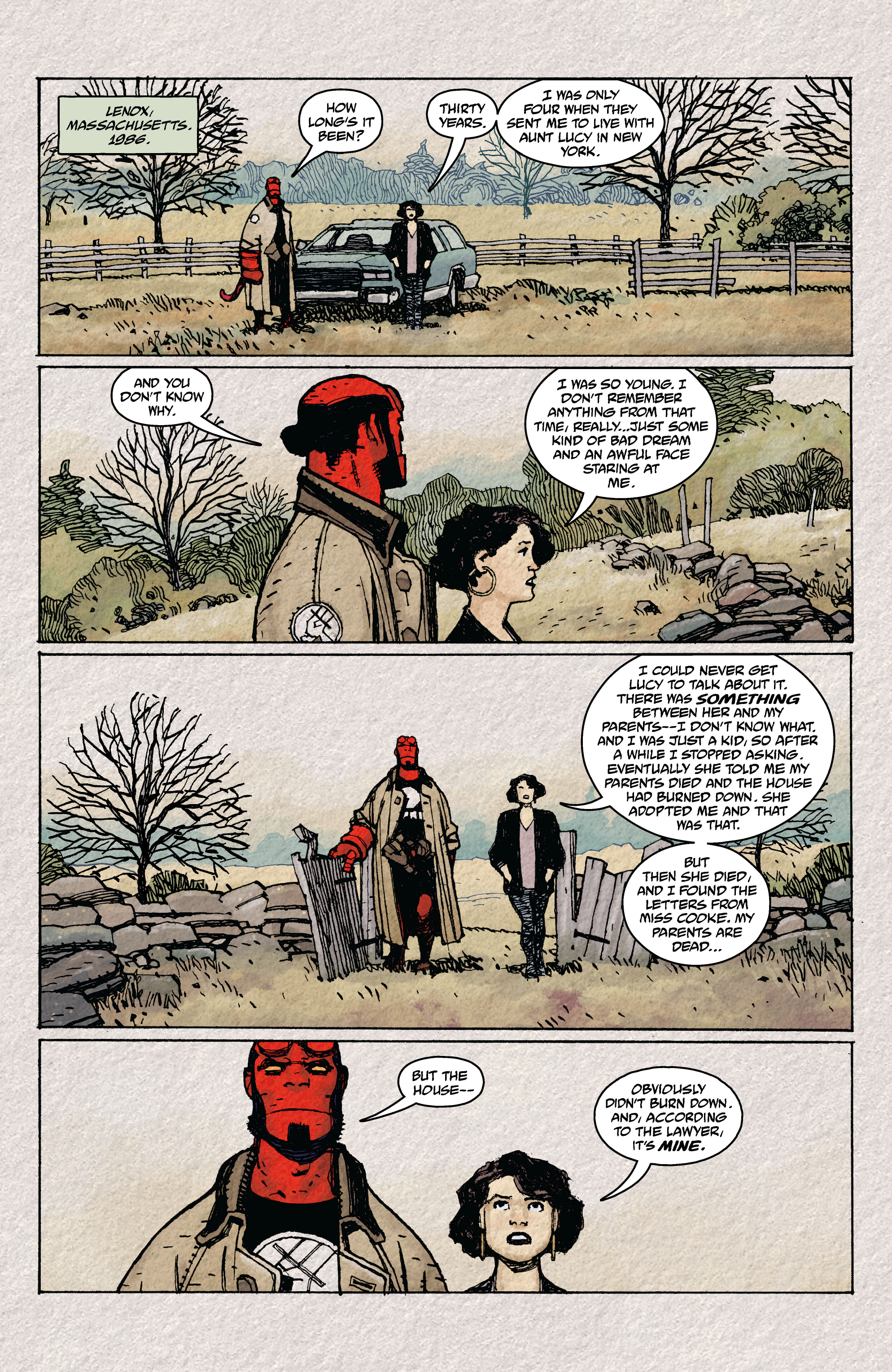Hellboy and the B.P.R.D.: Old Man Whittier (2022-): Chapter 1 - Page 3