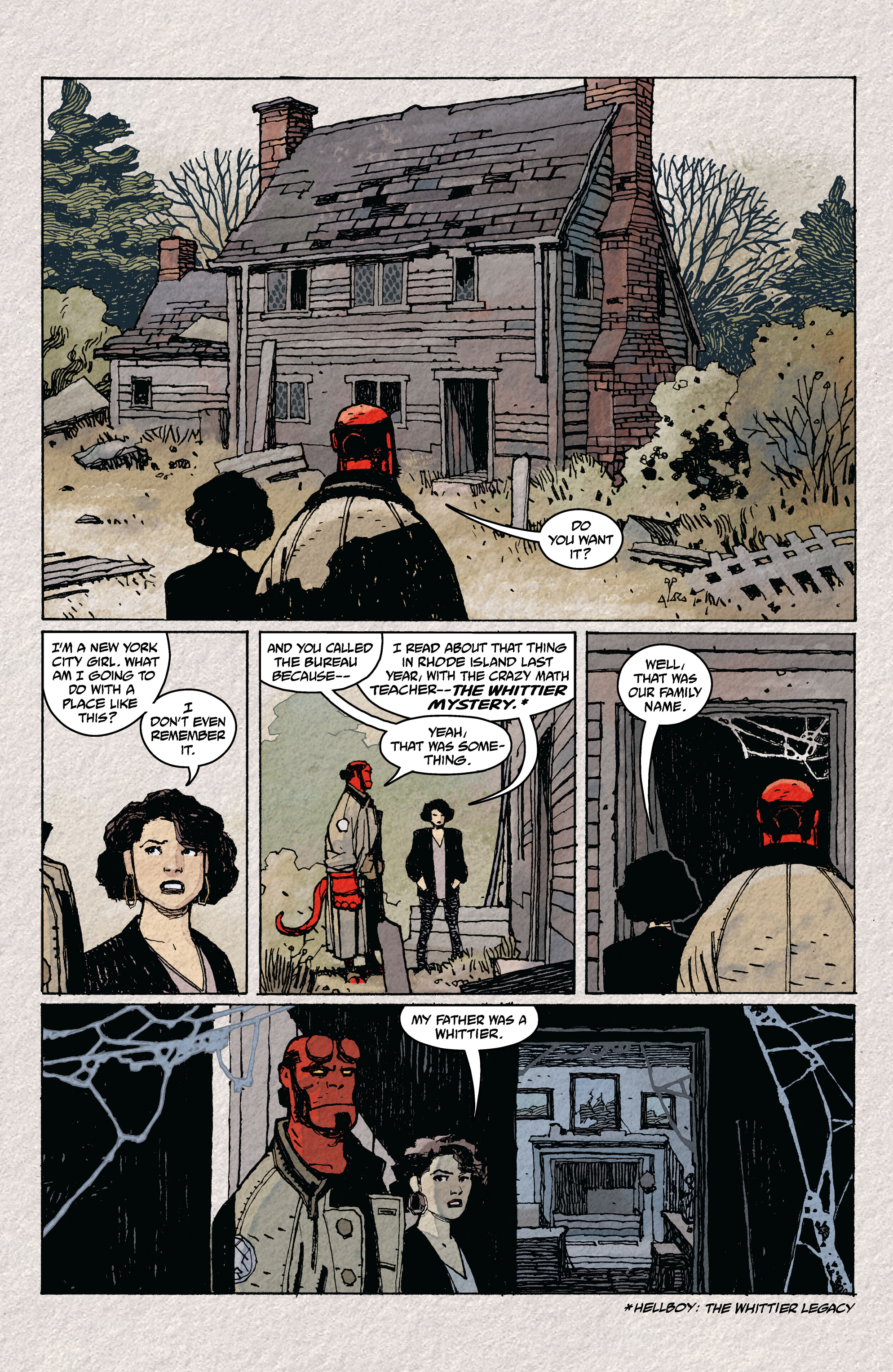 Hellboy and the B.P.R.D.: Old Man Whittier (2022-): Chapter 1 - Page 4