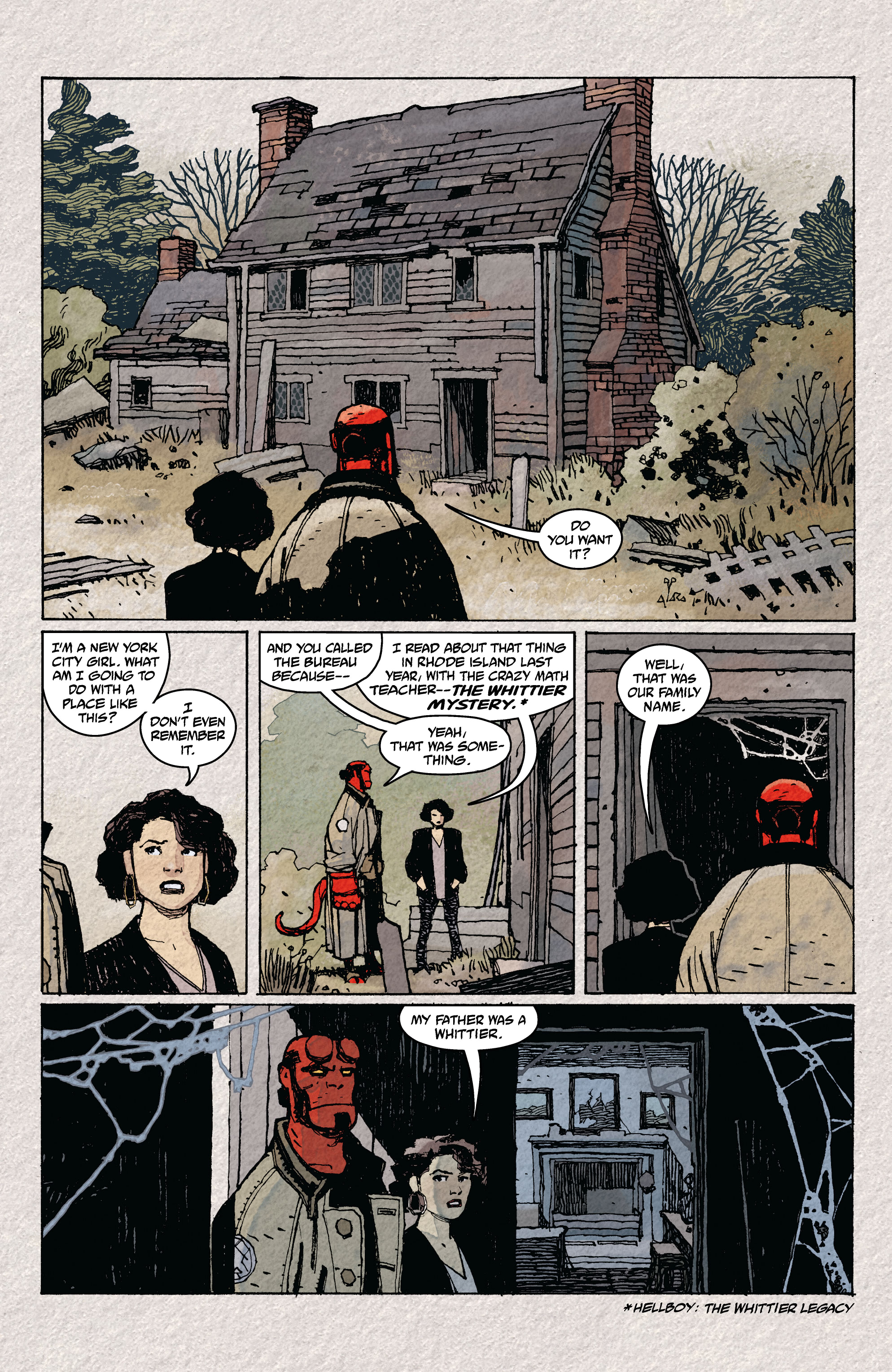 Hellboy and the B.P.R.D.: Old Man Whittier (2022-) issue 1 - Page 4