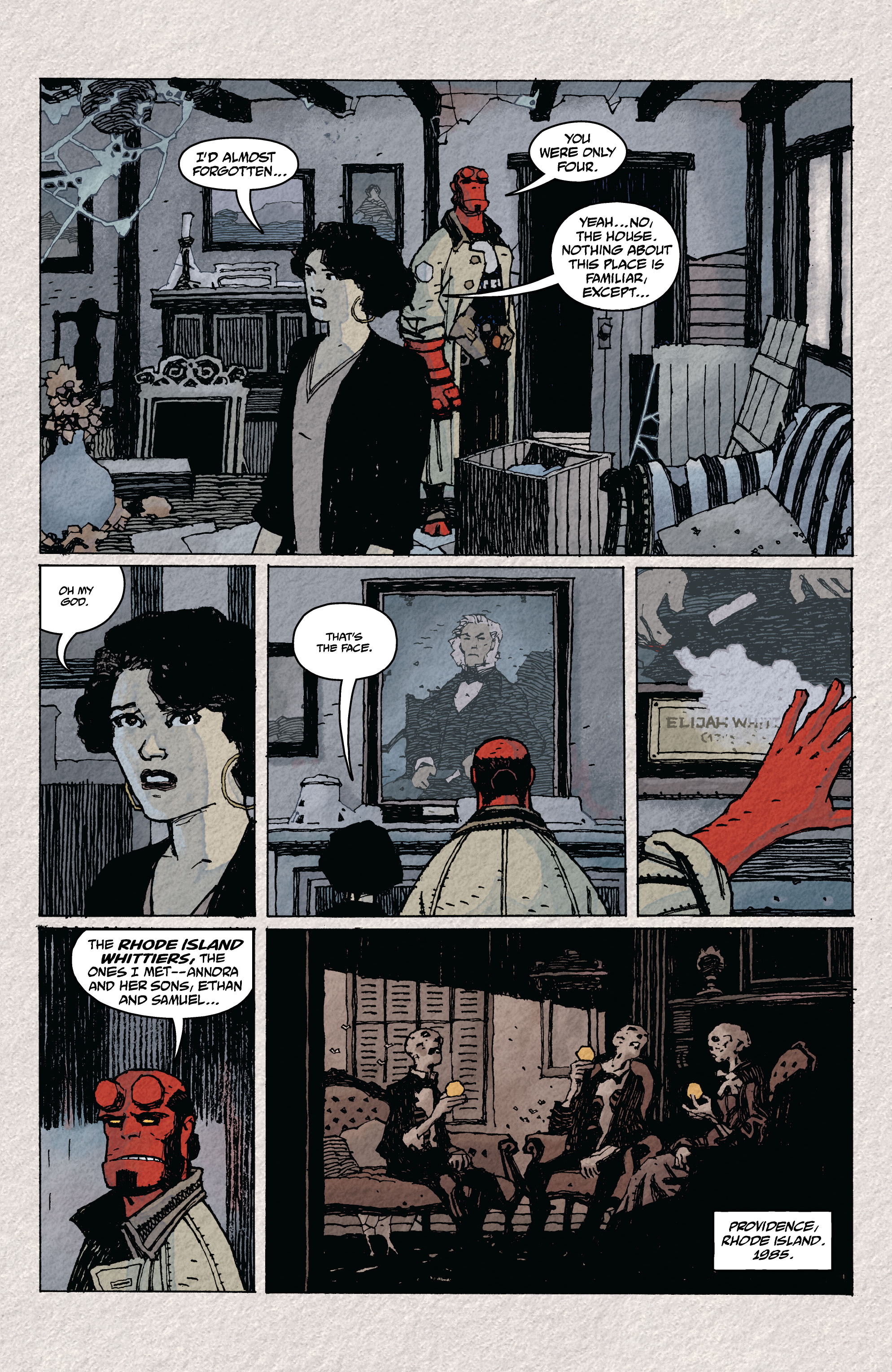 Hellboy and the B.P.R.D.: Old Man Whittier (2022-) issue 1 - Page 5