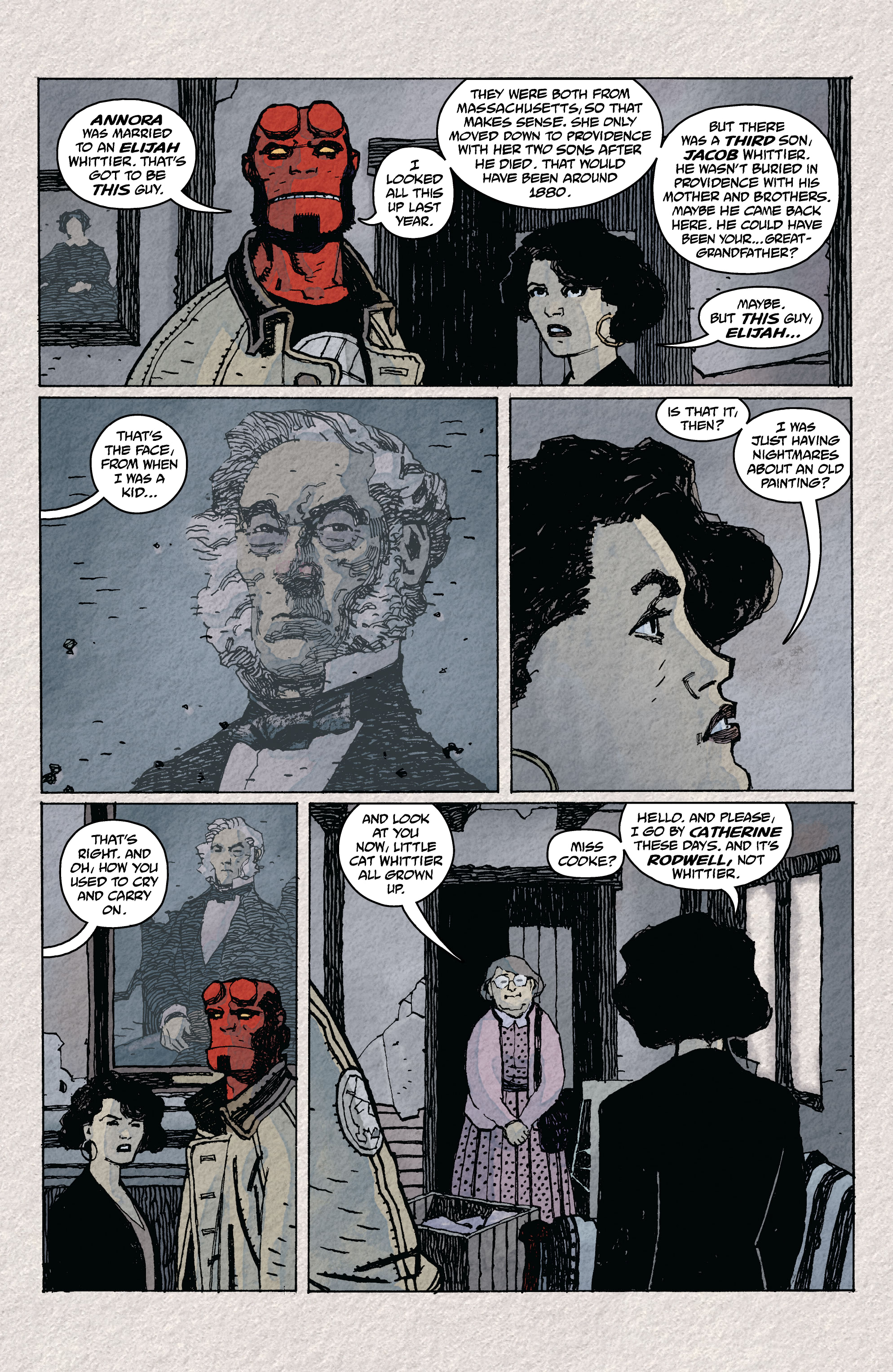 Hellboy and the B.P.R.D.: Old Man Whittier (2022-) issue 1 - Page 6