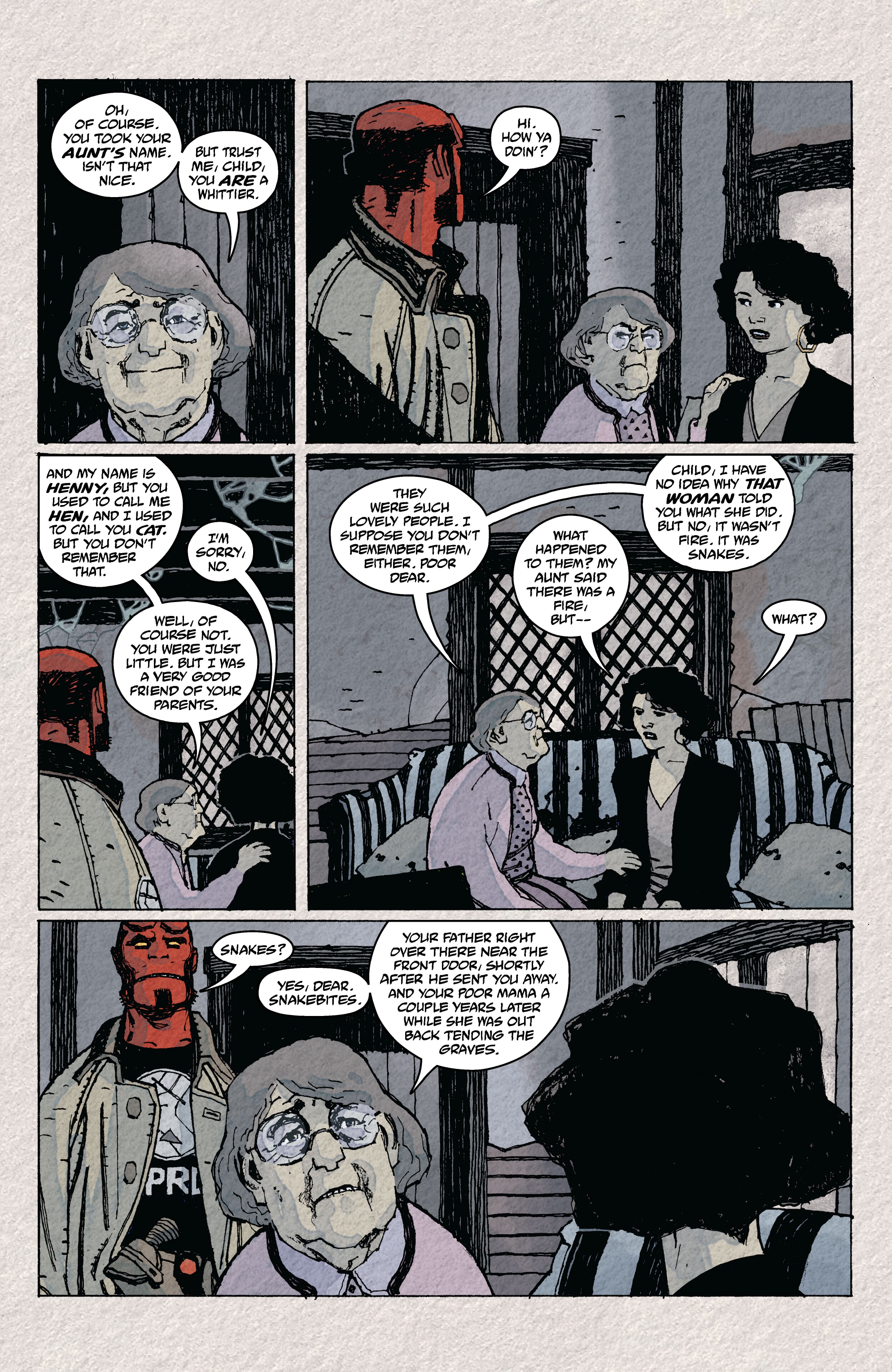 Hellboy and the B.P.R.D.: Old Man Whittier (2022-) issue 1 - Page 7